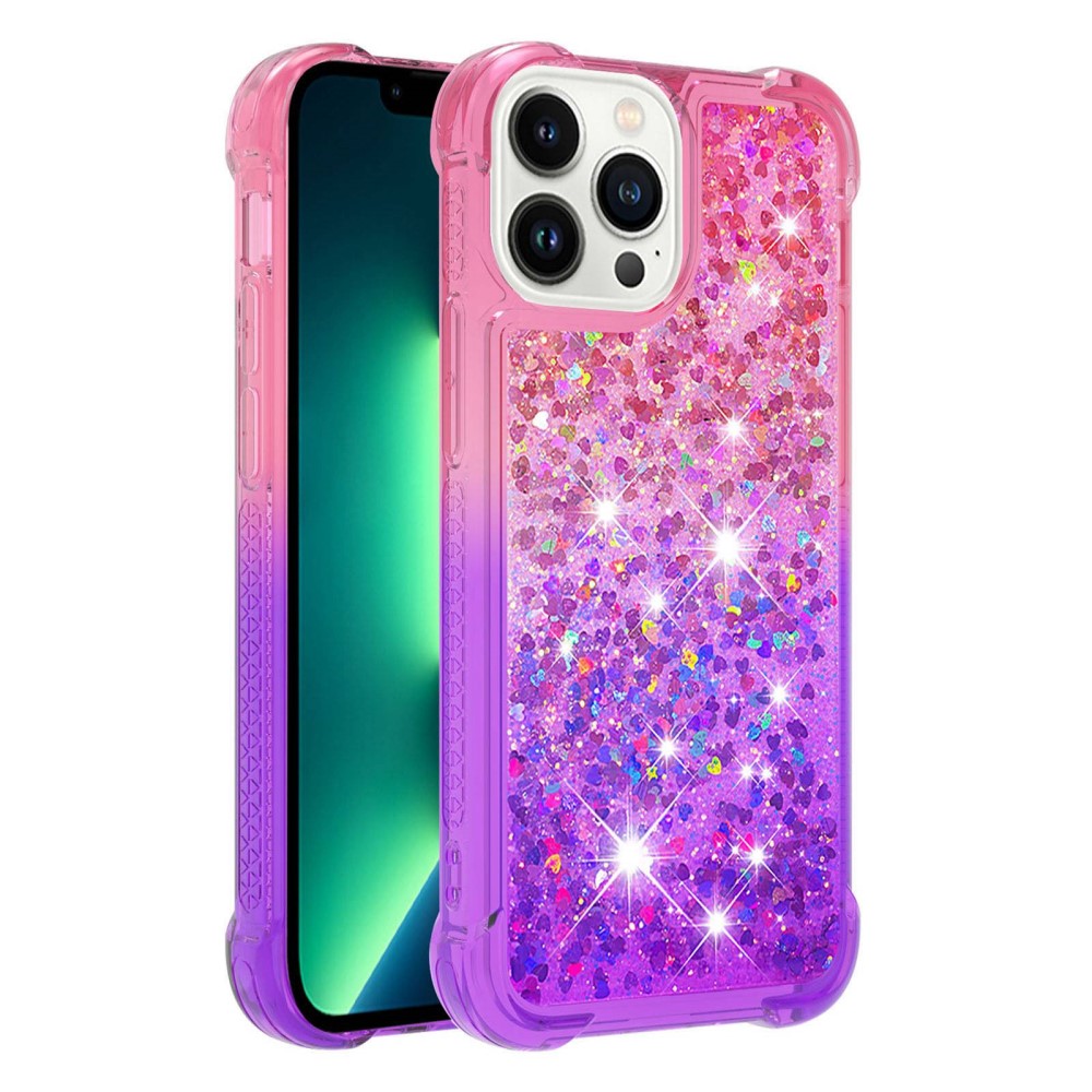 Princess iPhone 14 Pro cover - Pink / Purple