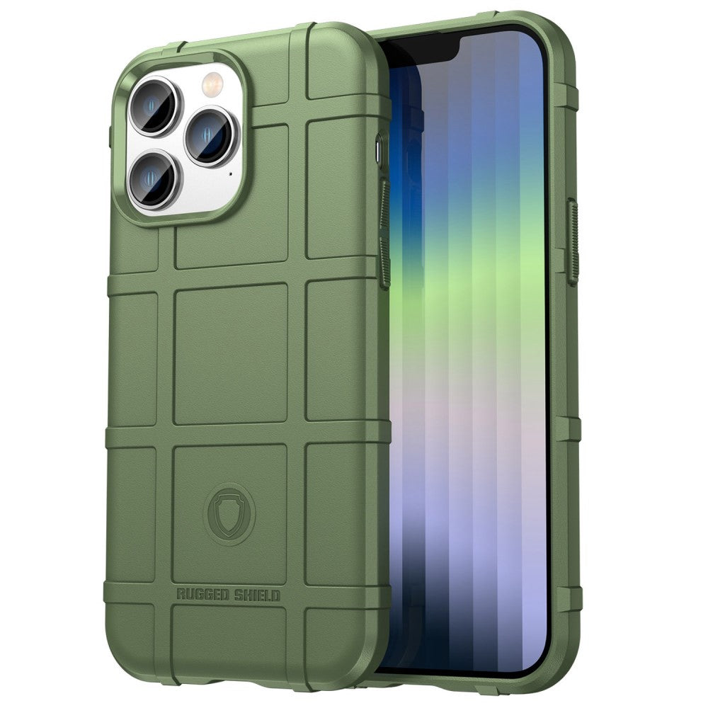 Rugged Shield case - iPhone 14 Pro - Green