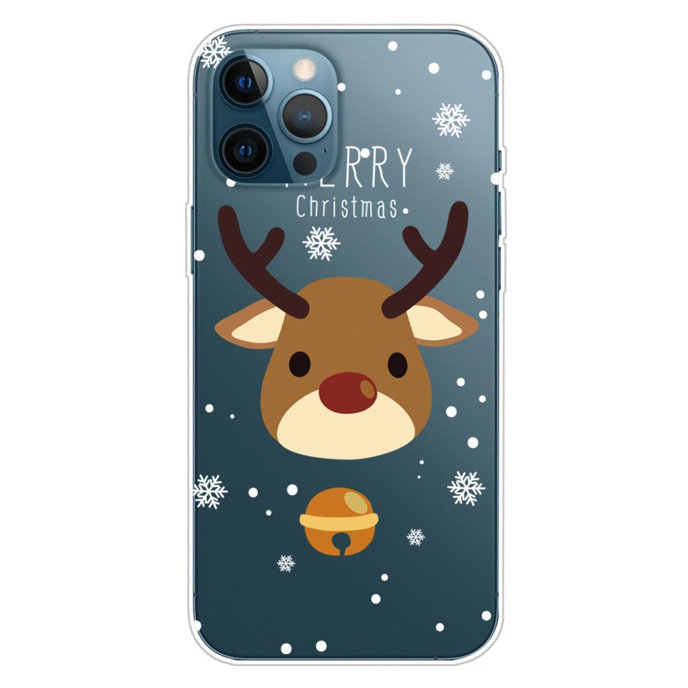 Christmas iPhone 14 Pro case - Reindeer with Bell