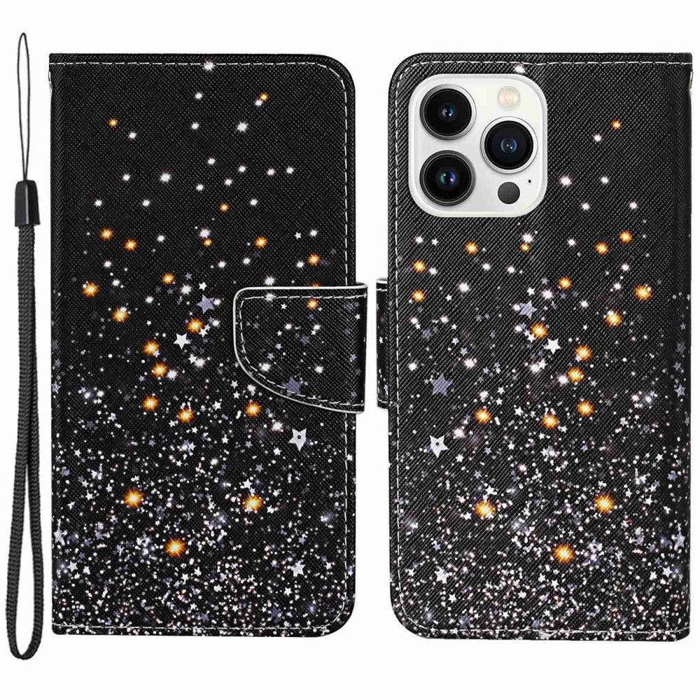 Wonderland iPhone 14 Pro flip case - Shattered Stars