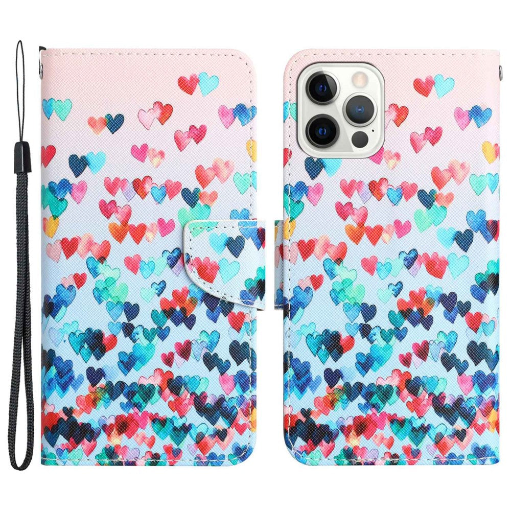 Wonderland iPhone 14 Pro flip case - Love Heart