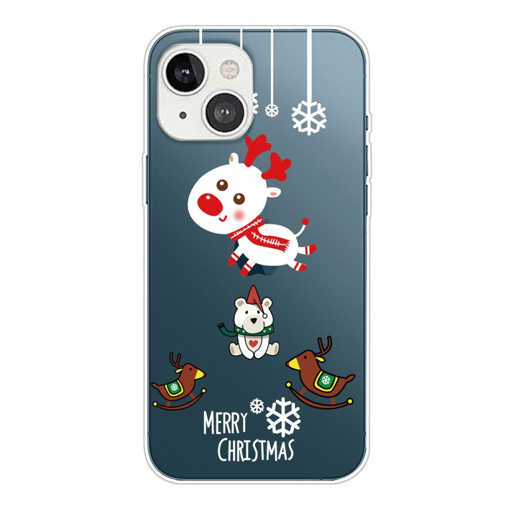 Christmas iPhone 14 case - Trojan Bear Deer