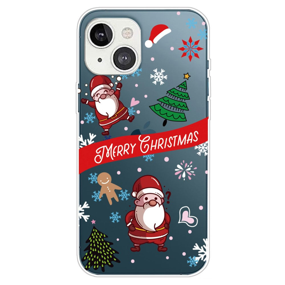 Christmas iPhone 14 case - Two Santas