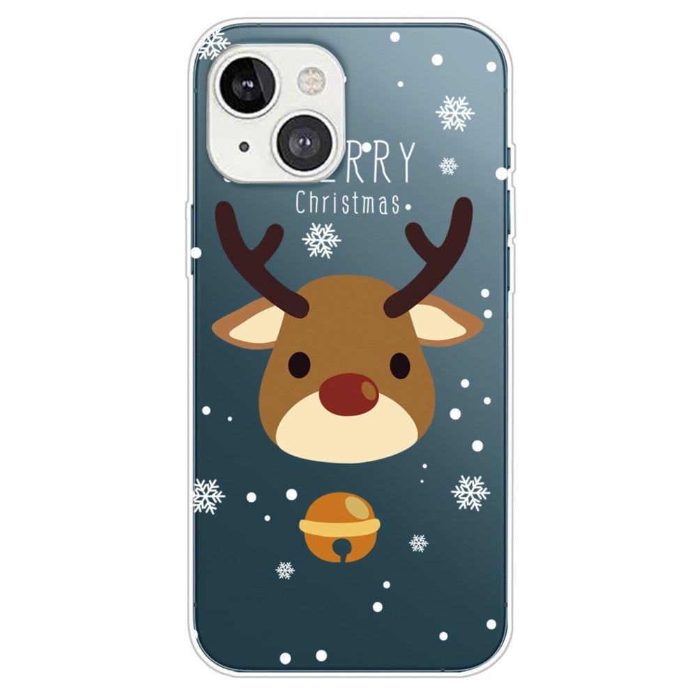 Christmas iPhone 14 Plus case - Reindeer with Bell