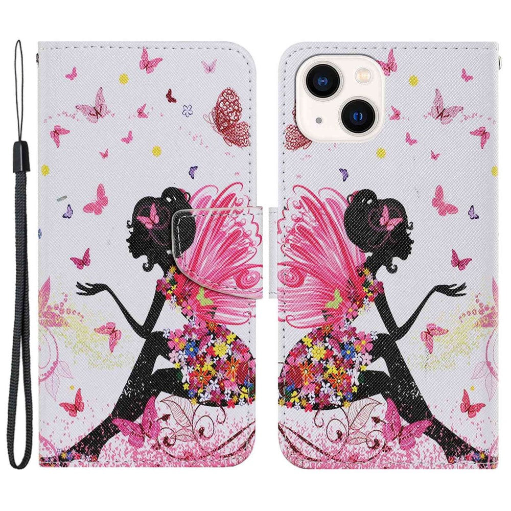 Wonderland iPhone 14 Plus flip case - Fairy