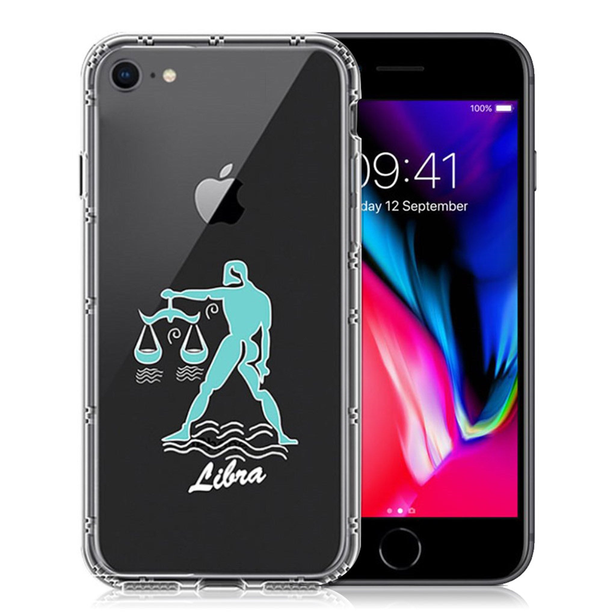 NXE iPhone 7 / 8 constellation pattern TPU case - Libra