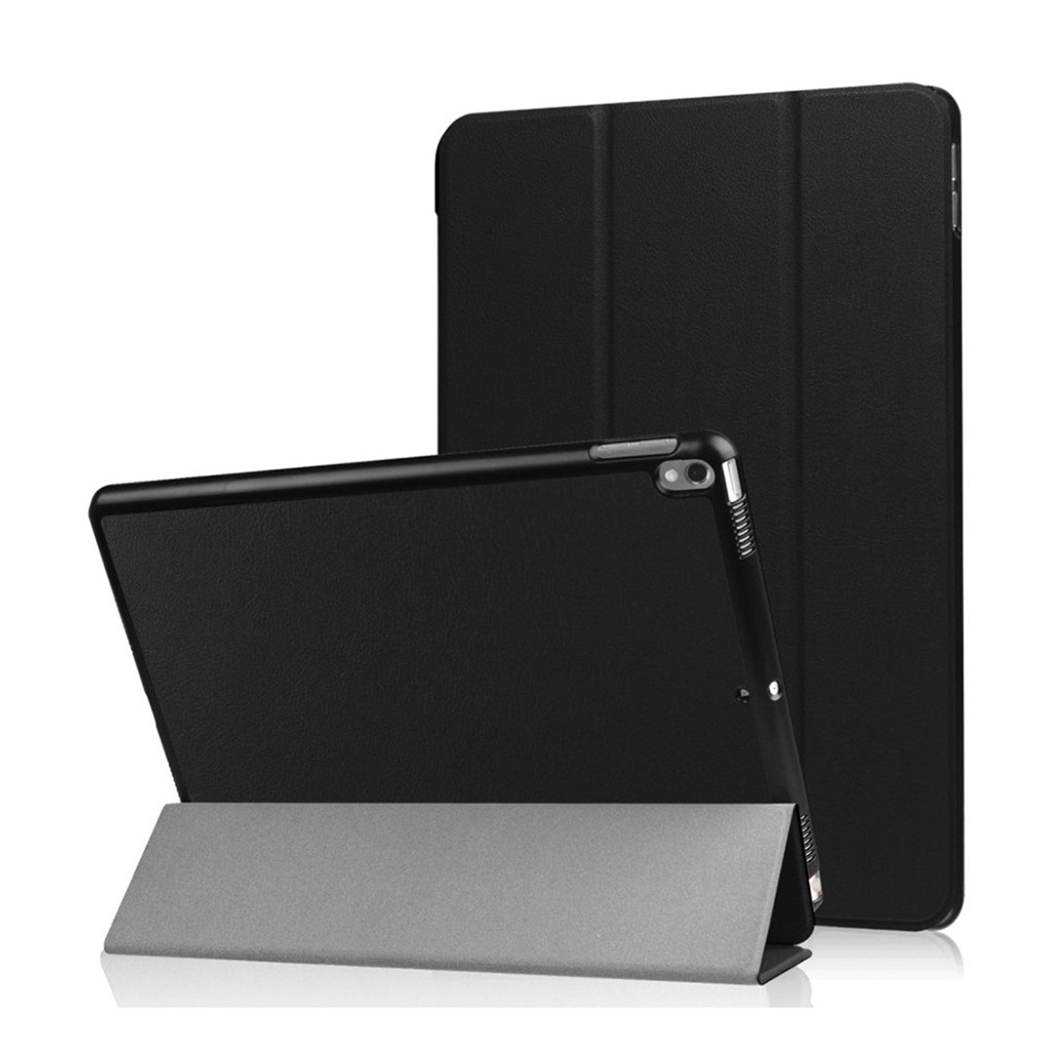 iPad Pro 10.5 tri-fold PU leather flip case - Black