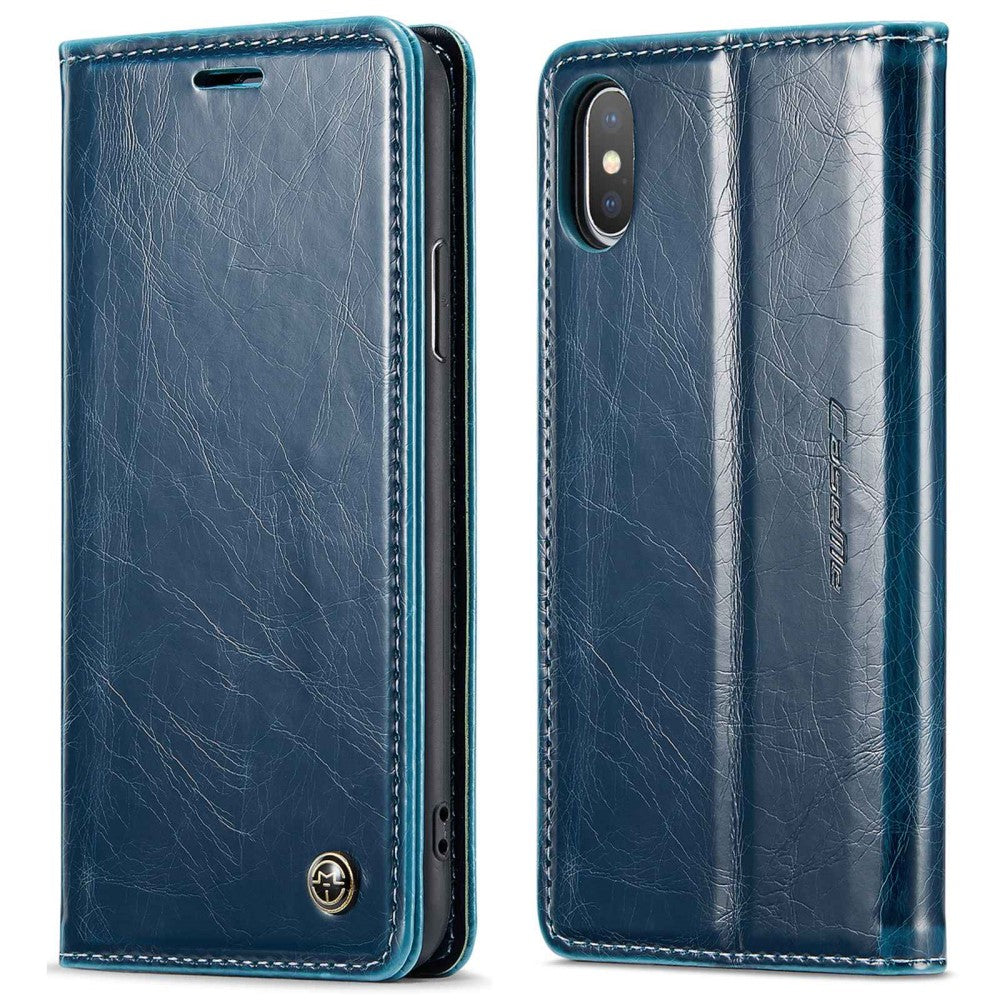 CaseMe iPhone Xs / X Smooth case - Blue