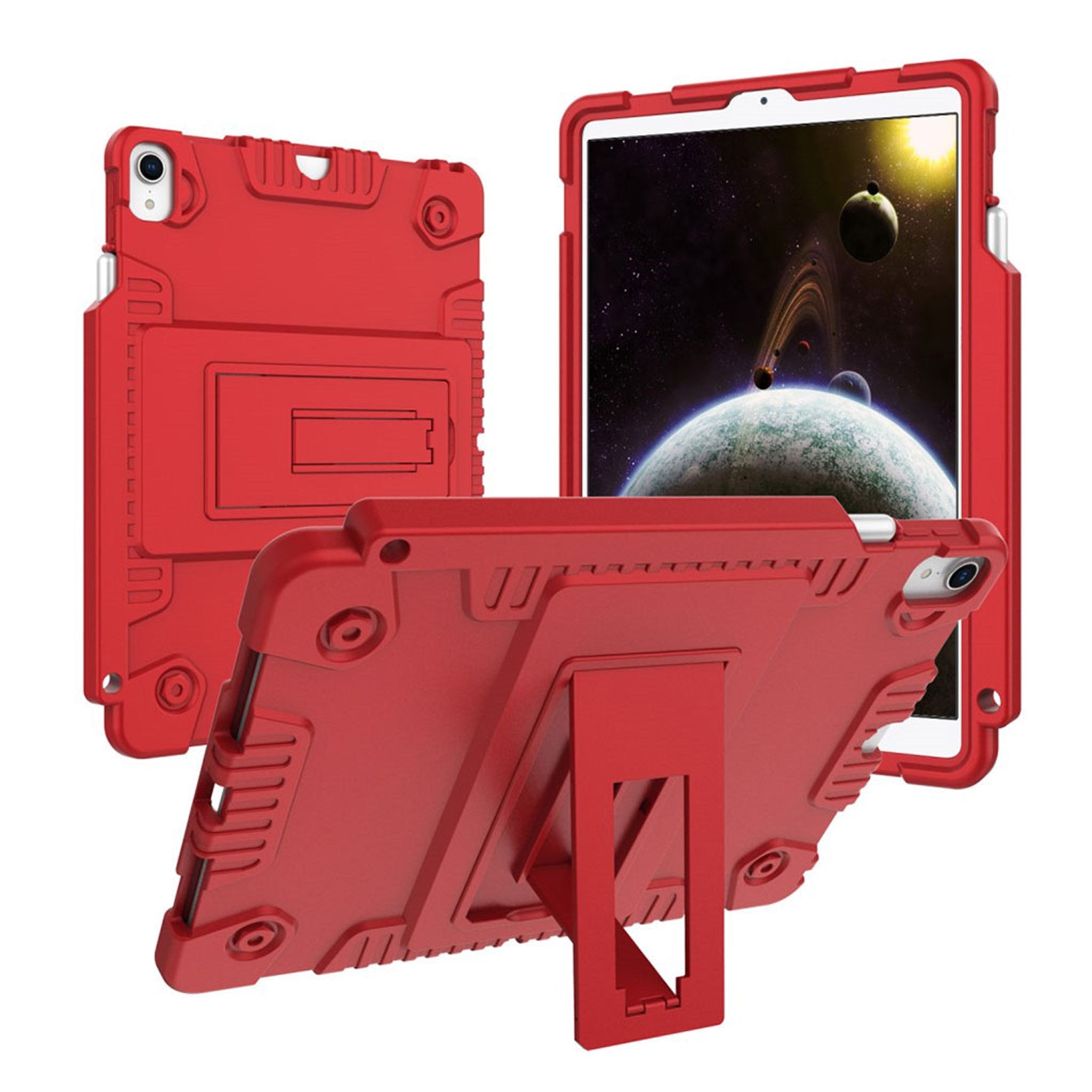 iPad Pro 11 inch (2018) drop-proof case - Red