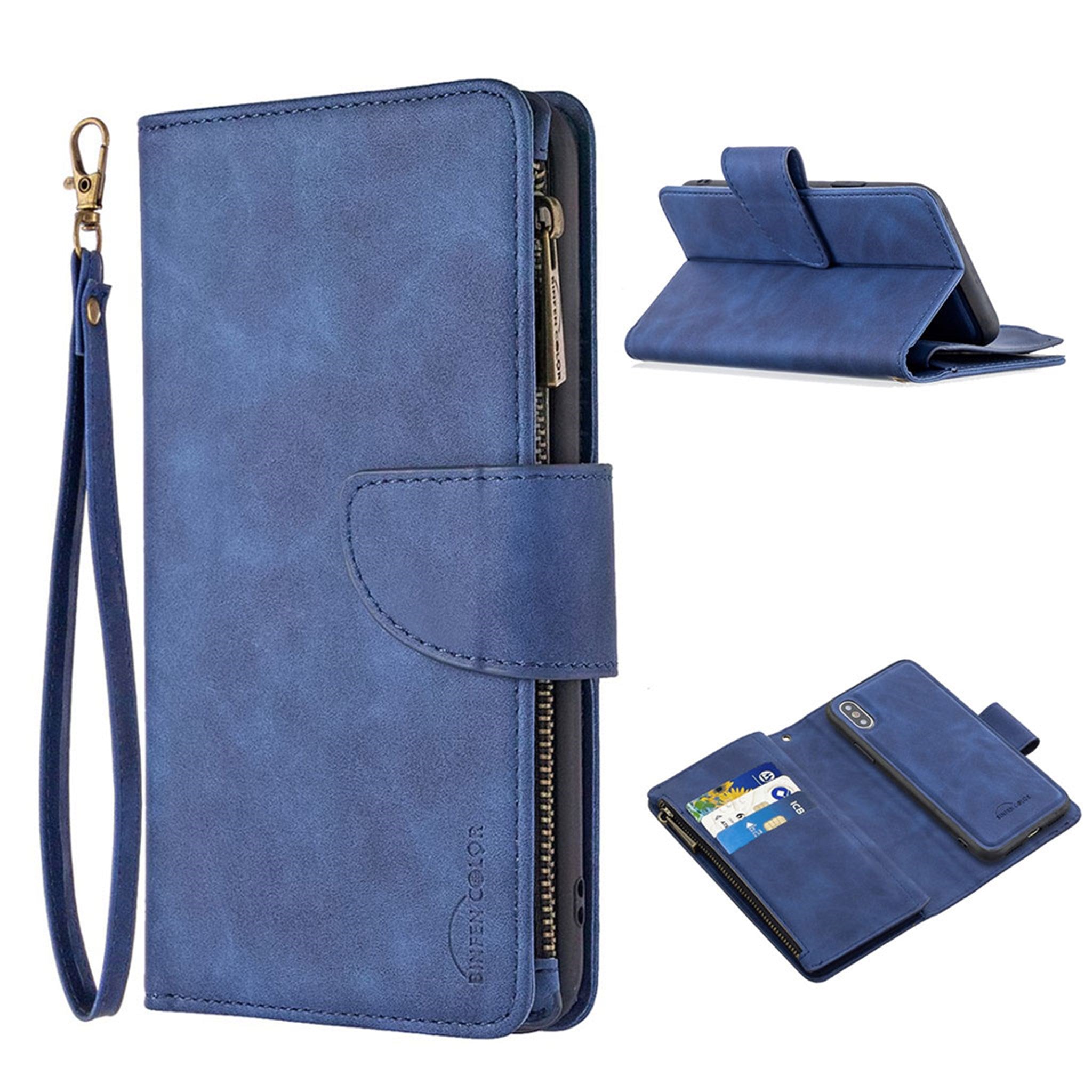 Premium Wallet iPhone 11 Pro Max flip case - Blue