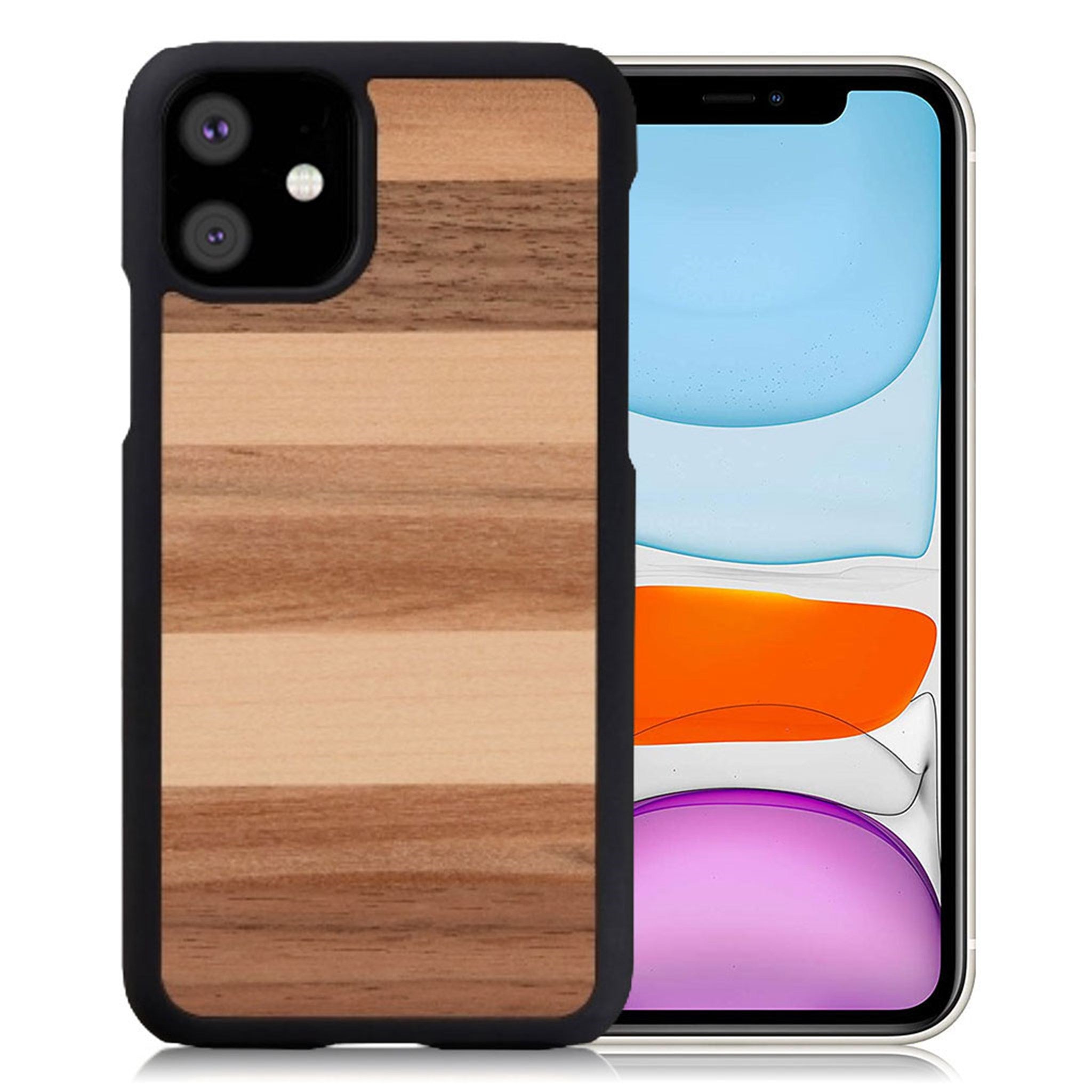 Man&Wood premium case for iPhone 11 - Sabbia