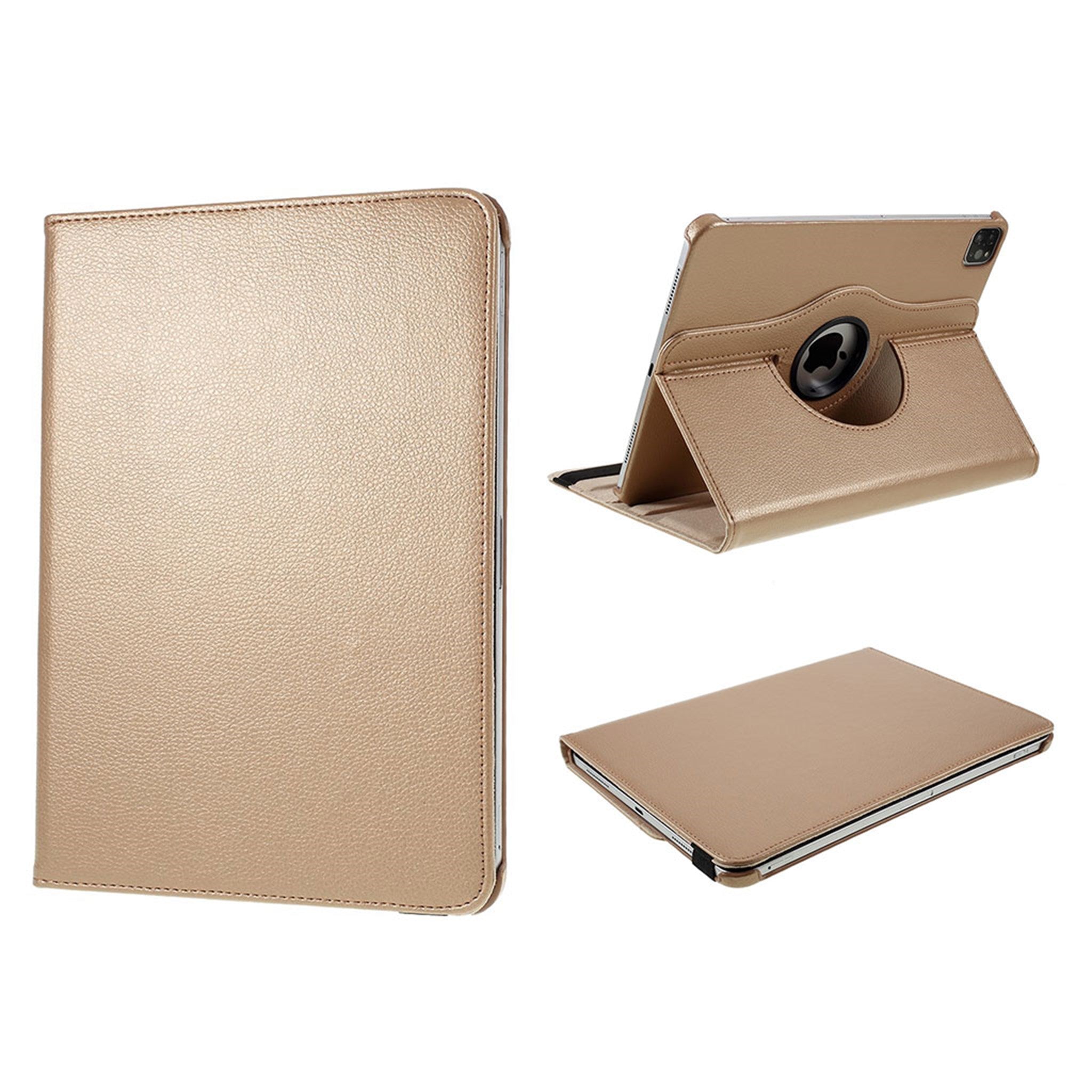 iPad Air (2020) 360 degree rotatable leather case - Gold