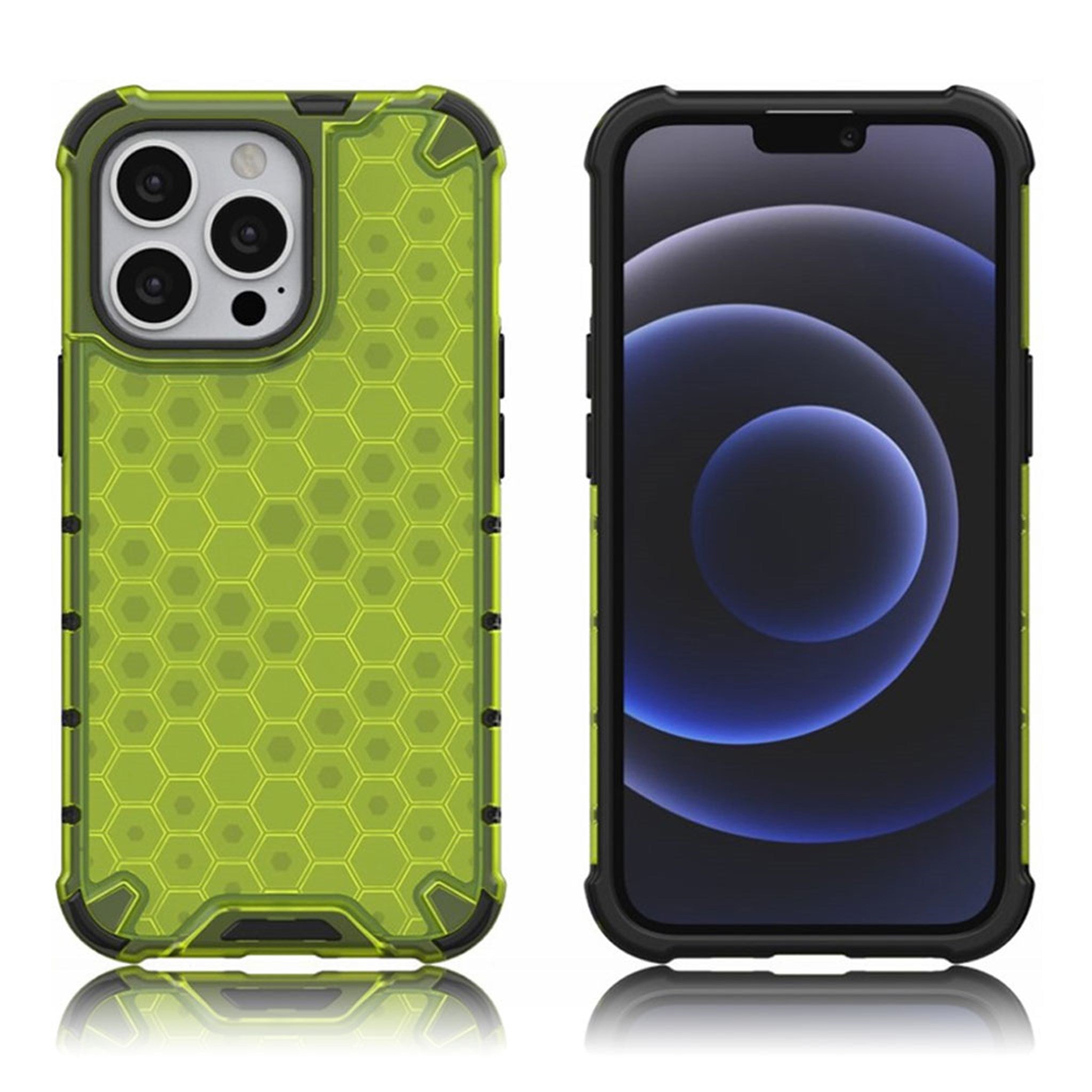 Bofink Honeycomb iPhone 13 Pro case - Green