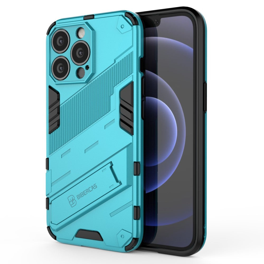 Shockproof hybrid cover with a modern touch for iPhone 13 Pro - Baby Blue