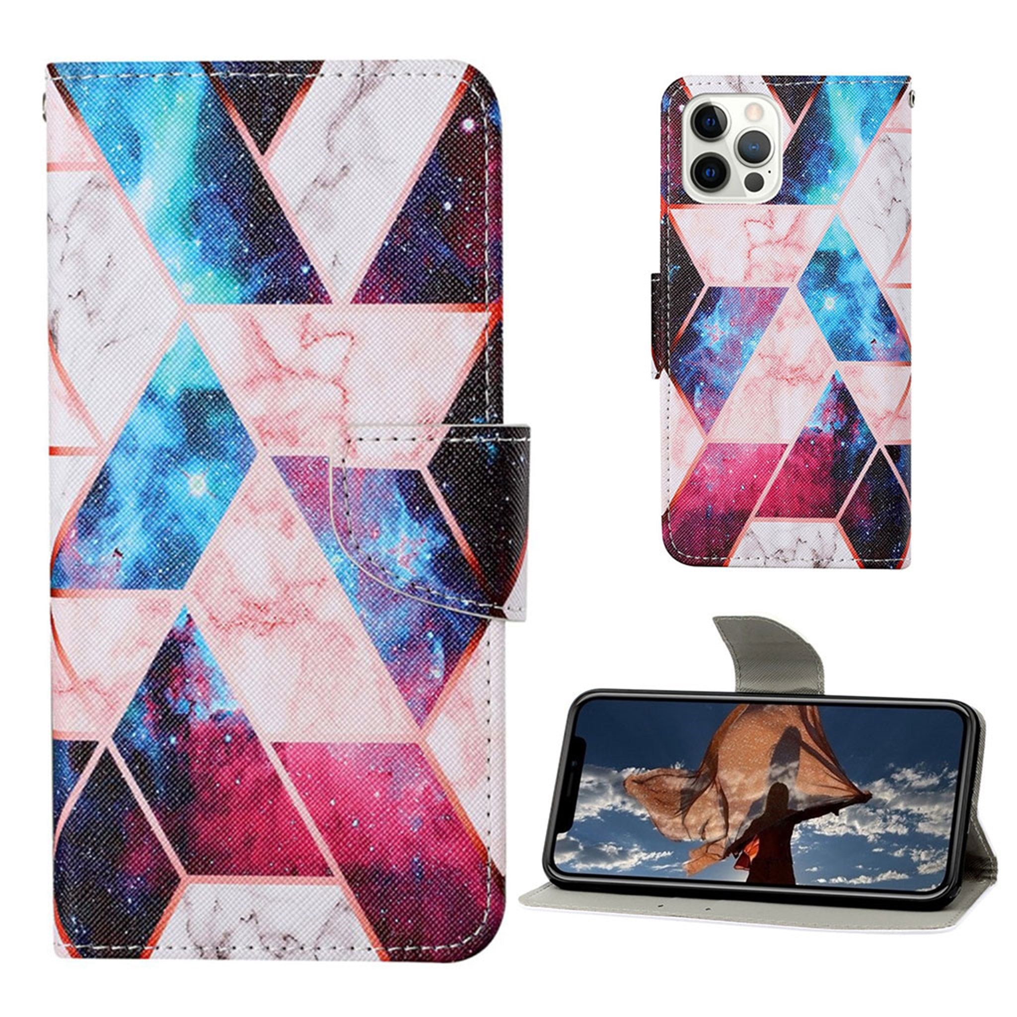 Wonderland iPhone 13 Pro flip case - Nebula