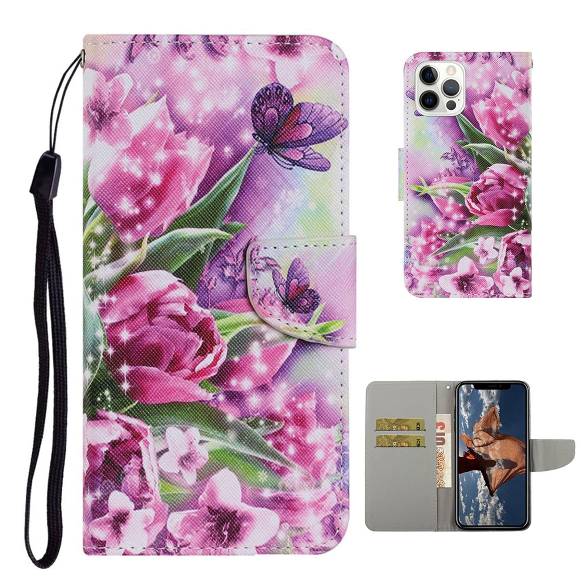 Wonderland iPhone 13 Pro flip case - Tulip