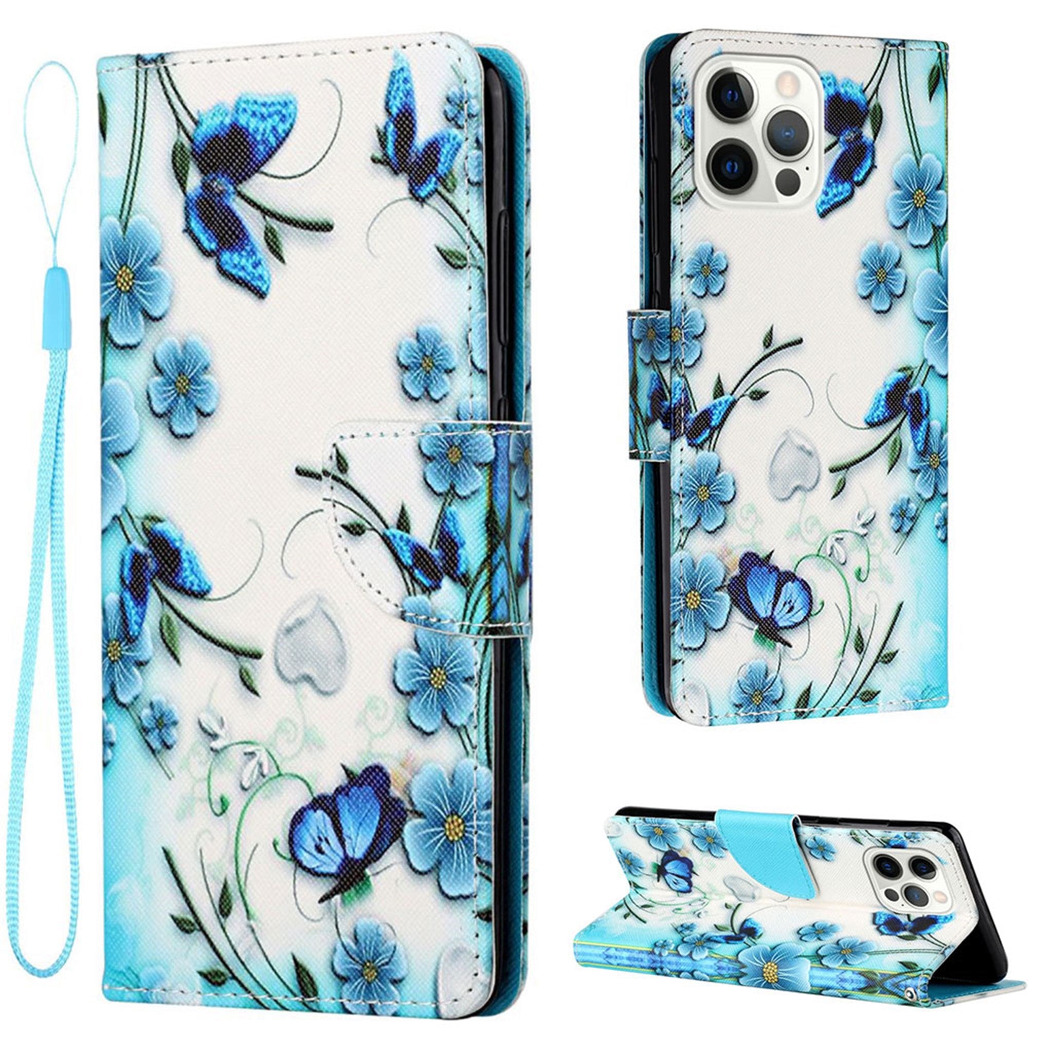 Wonderland iPhone 13 Pro flip case - Magic Butterflies