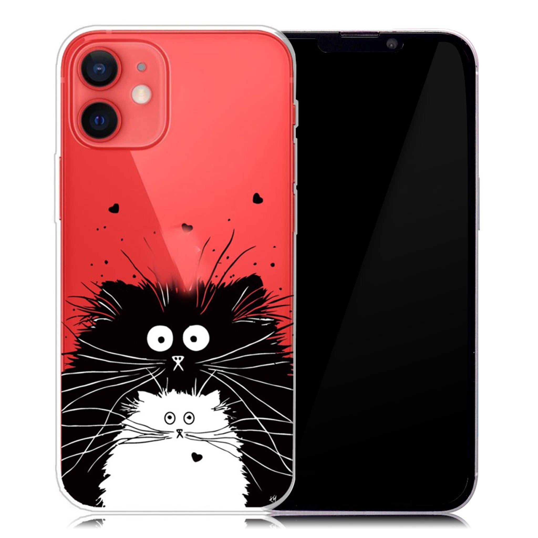 Deco iPhone 13 Mini case - Two Cats