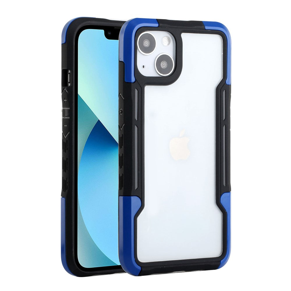 Shockproof protection cover for iPhone 13 Mini - Black / Blue