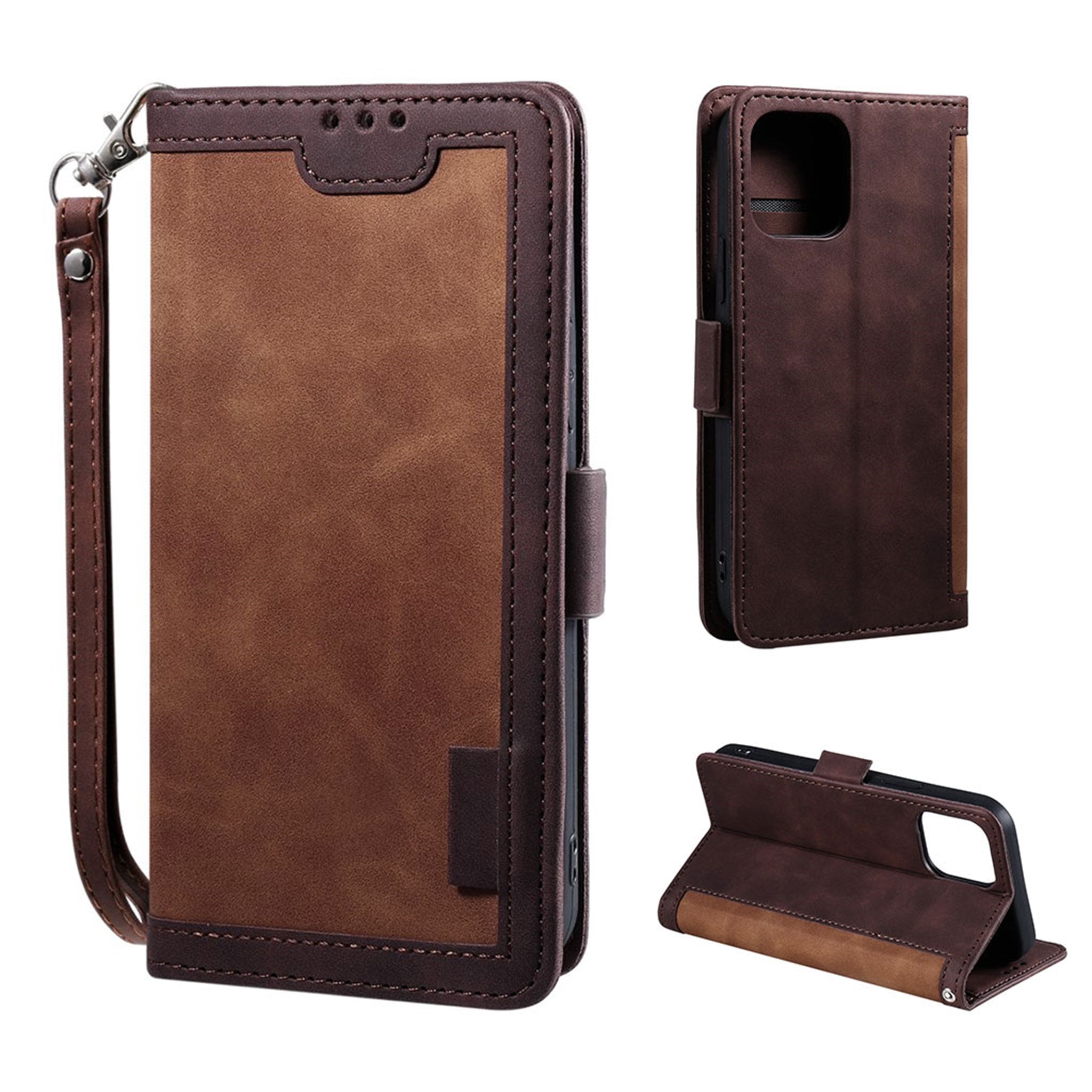 Surburbian iPhone 13 Mini flip case - Brown