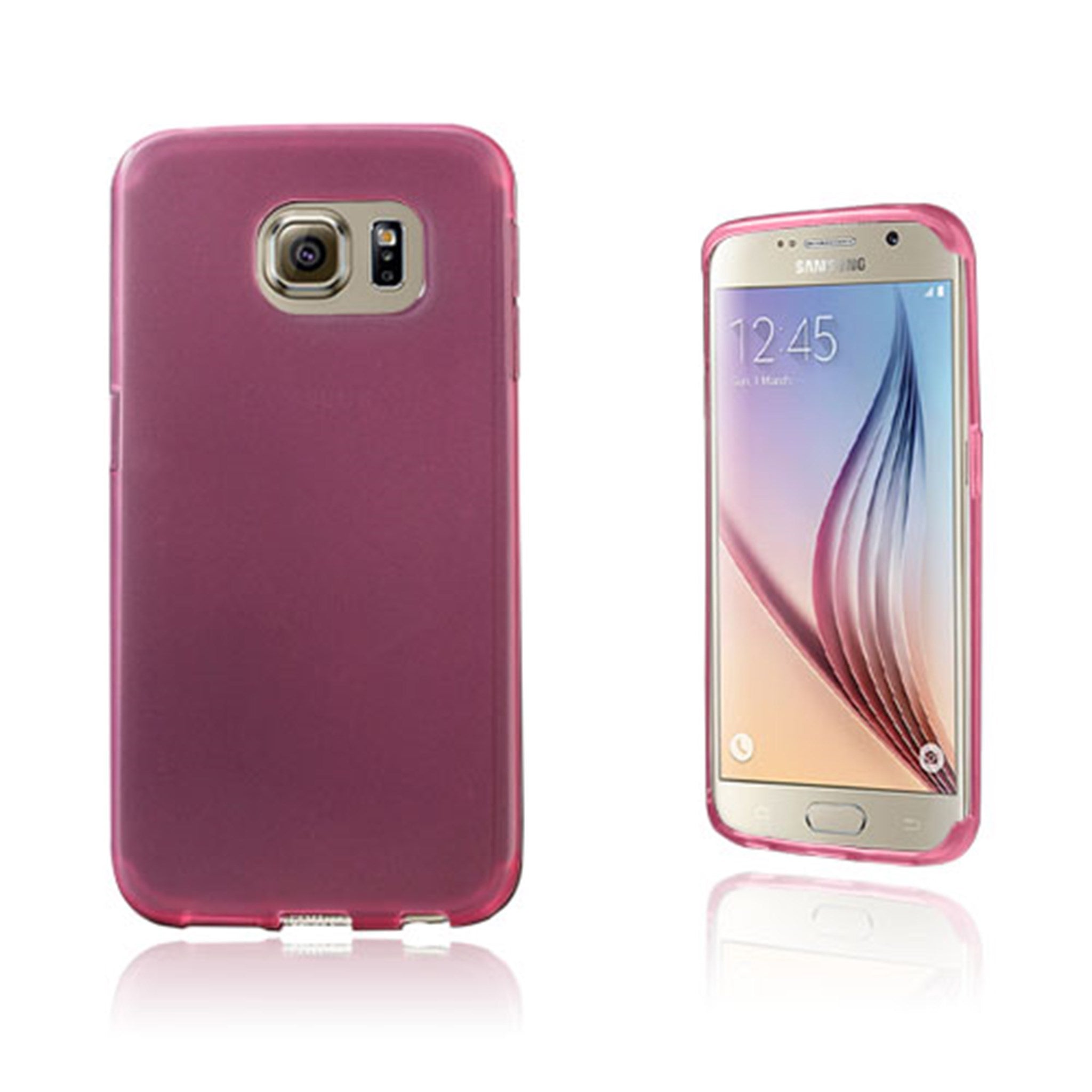 Sund Samsung Galaxy S6 Edge Cover - Pink