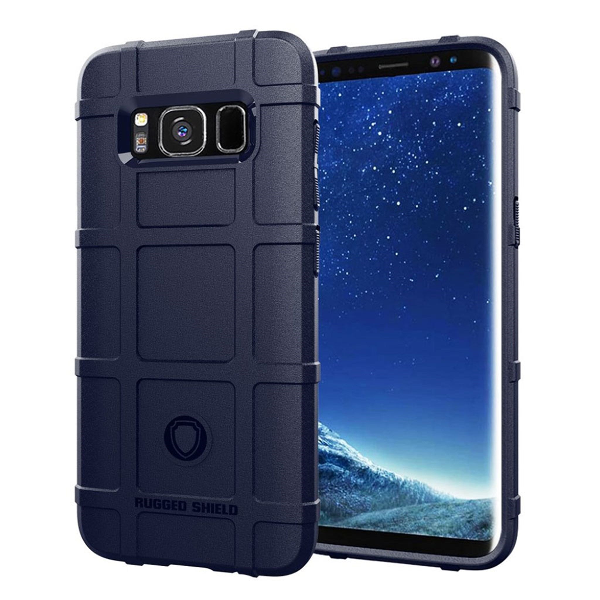 Rugged Shield Samsung Galaxy S8 case - Blue