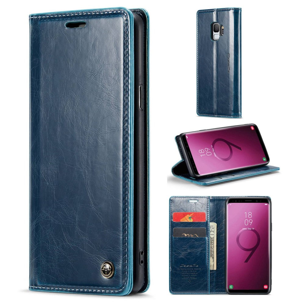 CaseMe Samsung Galaxy S9 Smooth case - Blue