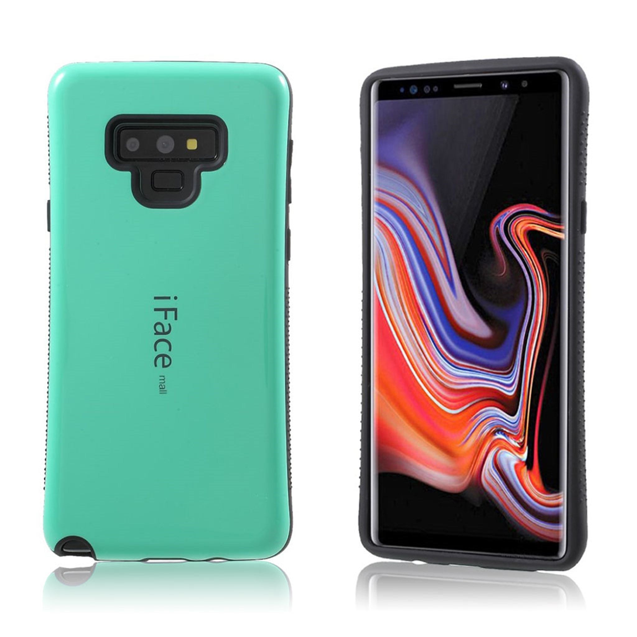 IFACE MALL Samsung Galaxy Note9 combo case - Cyan