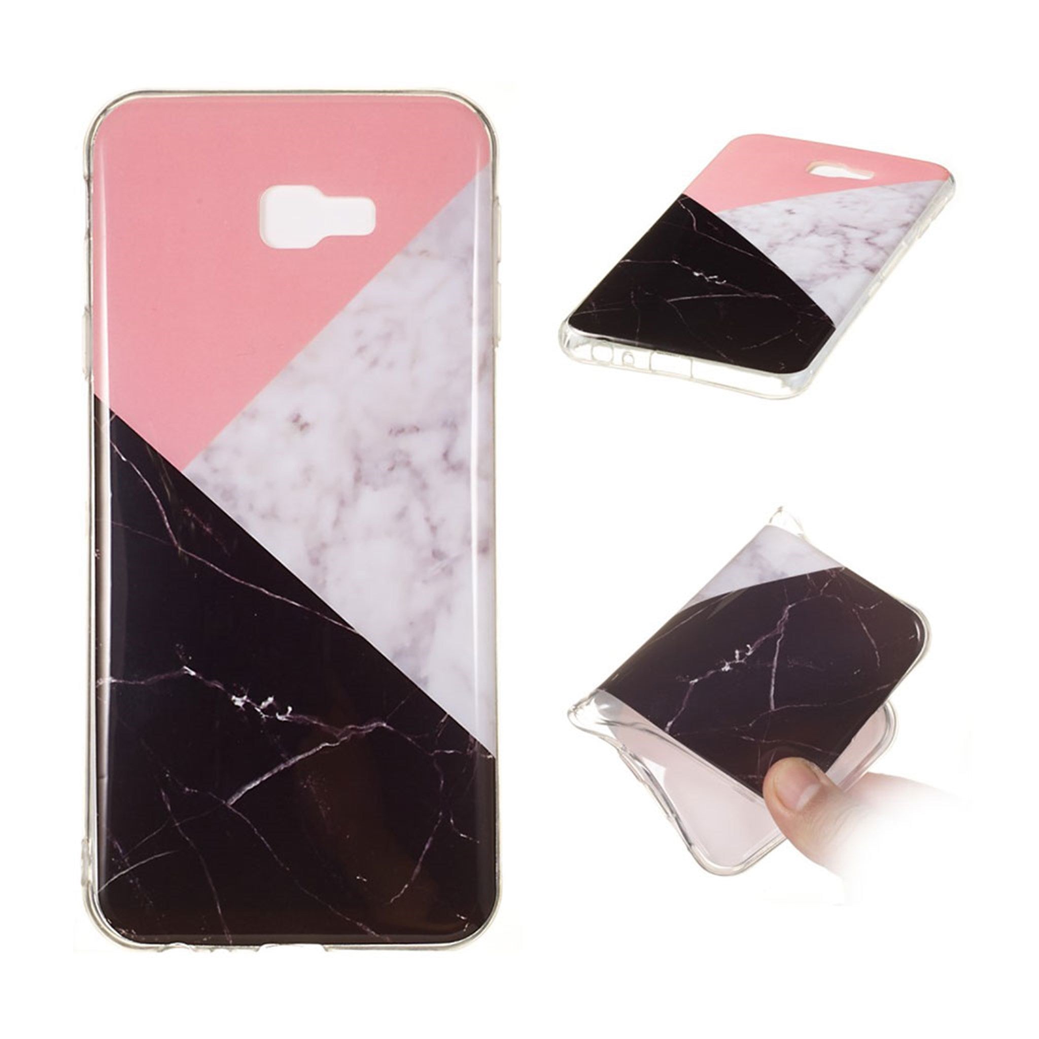 Samsung Galaxy J4 Plus (2018) marble pattern case - Style Q