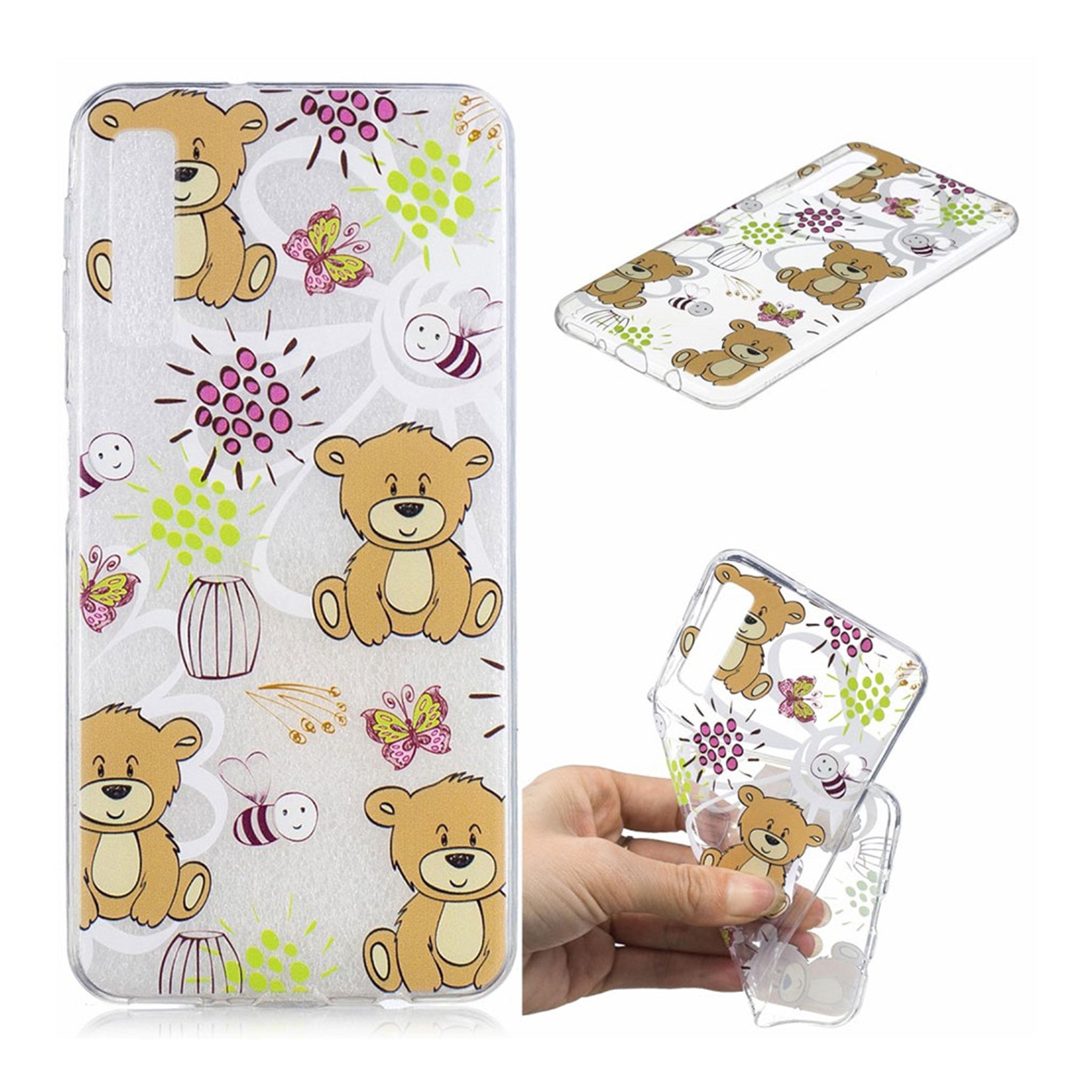 Samsung Galaxy A7 (2018) patterned case - Brown Bears