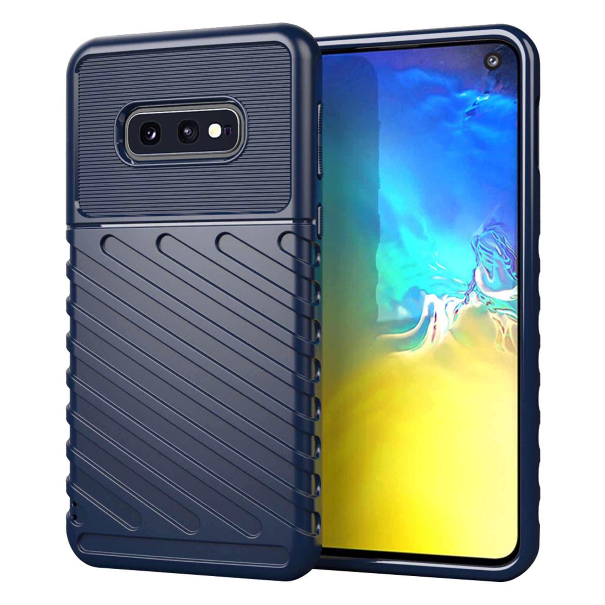 Thunder Samsung Galaxy S10e case - Blue