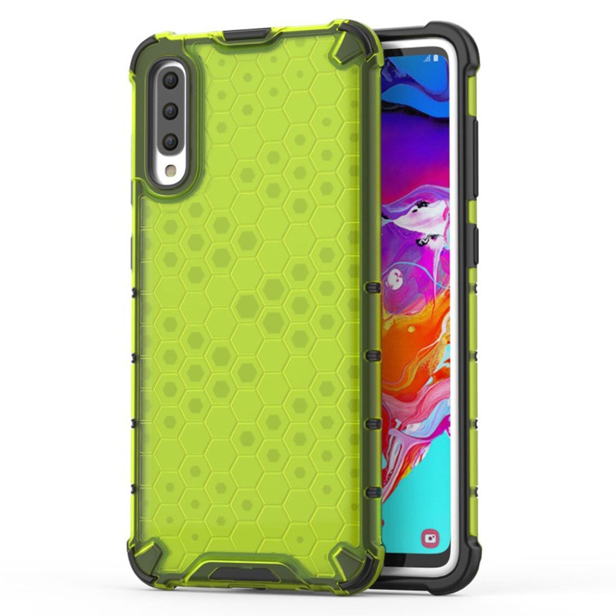 Bofink Honeycomb Samsung Galaxy A70 case - Green