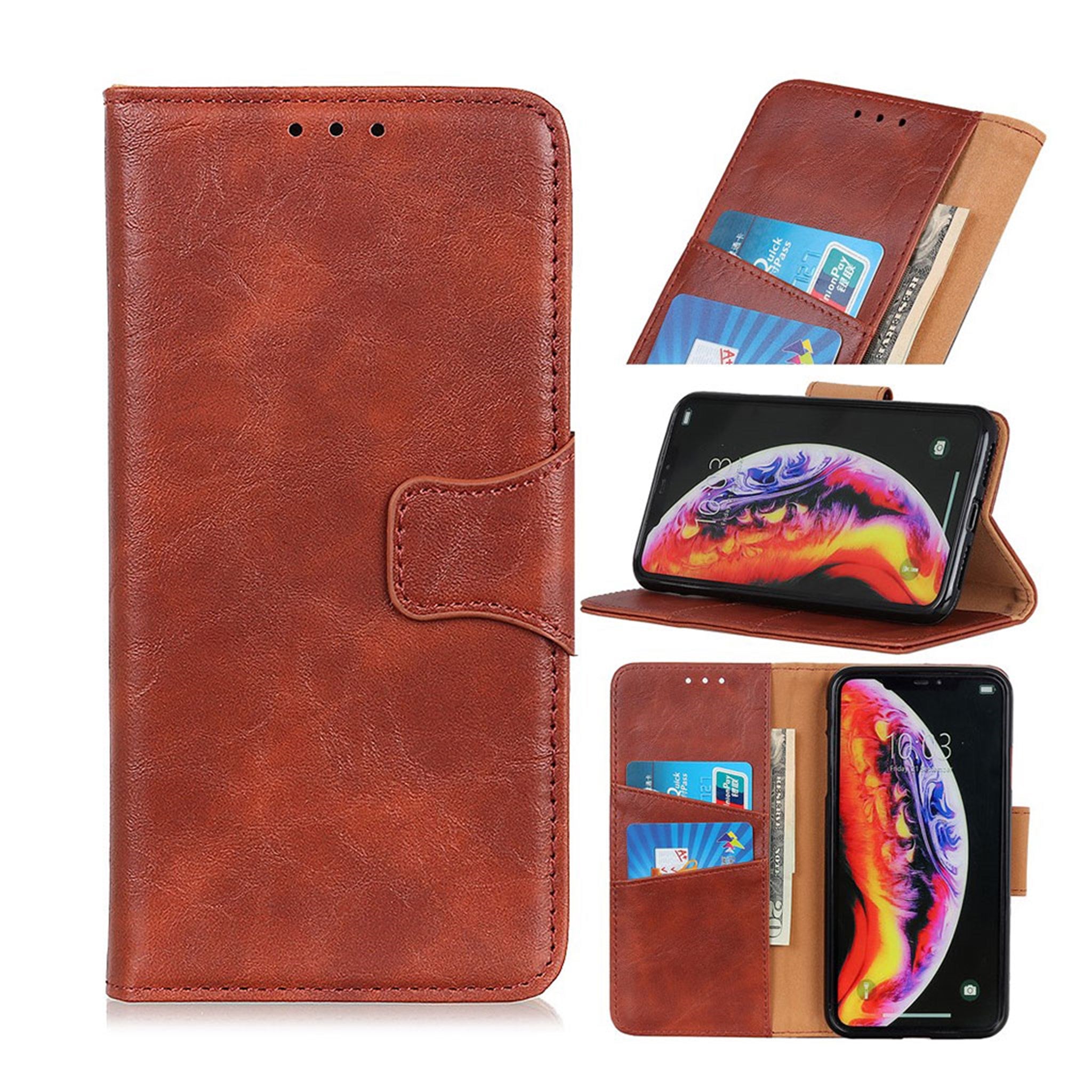 Crazy Horse Samsung Galaxy A40 leather case - Brown