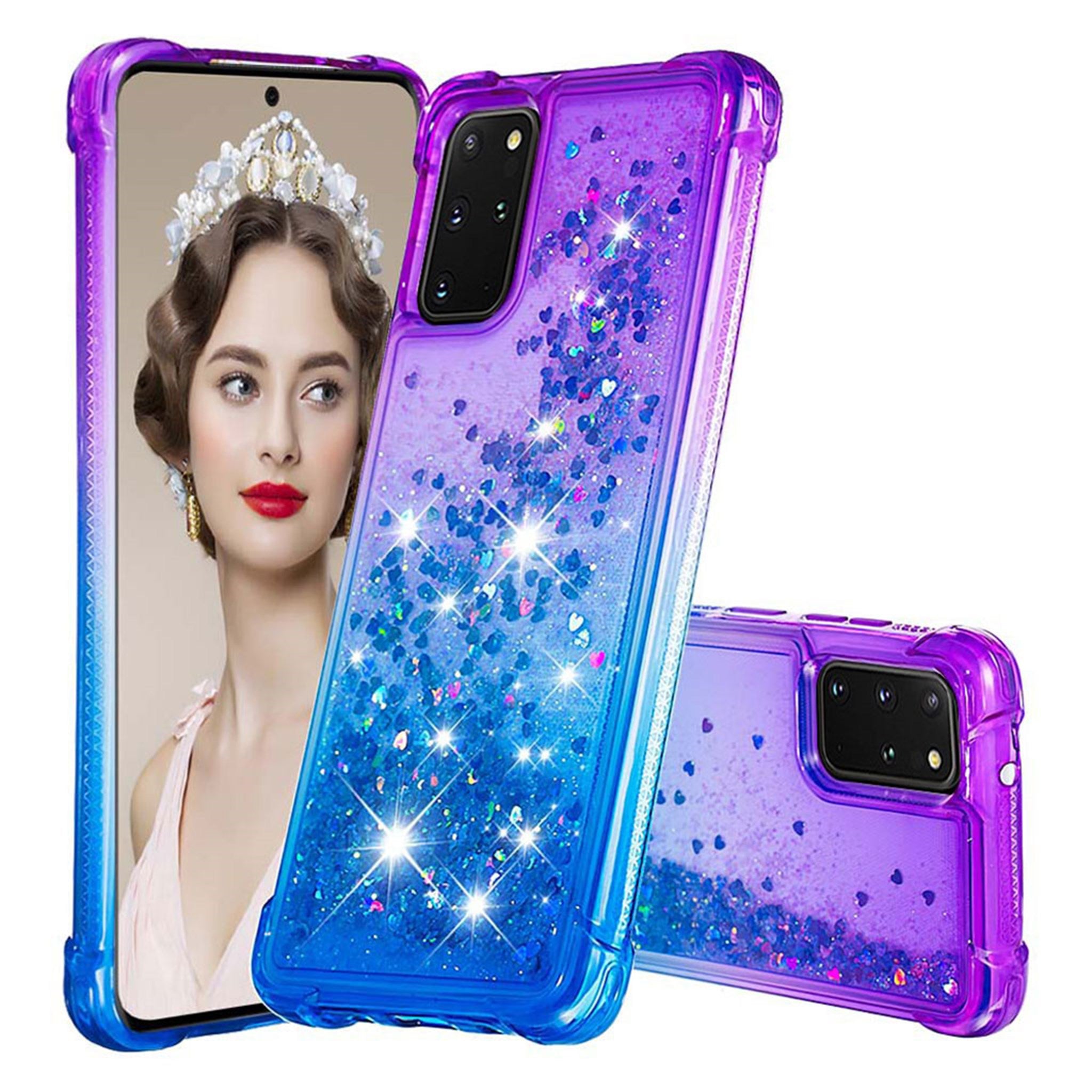 Princess Samsung Galaxy S20 Plus cover - Purple / Blue