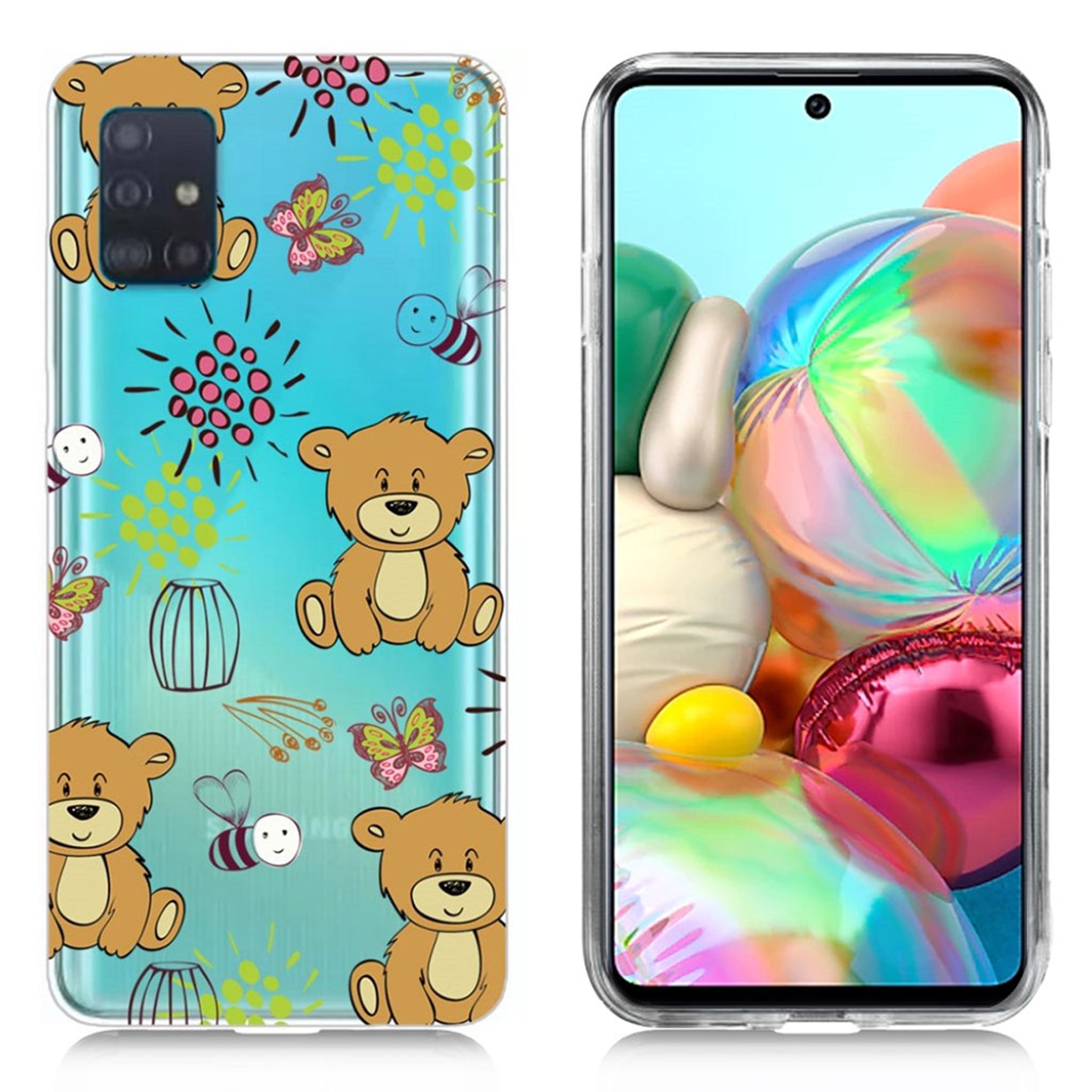 Deco Samsung Galaxy A71 case - Bear