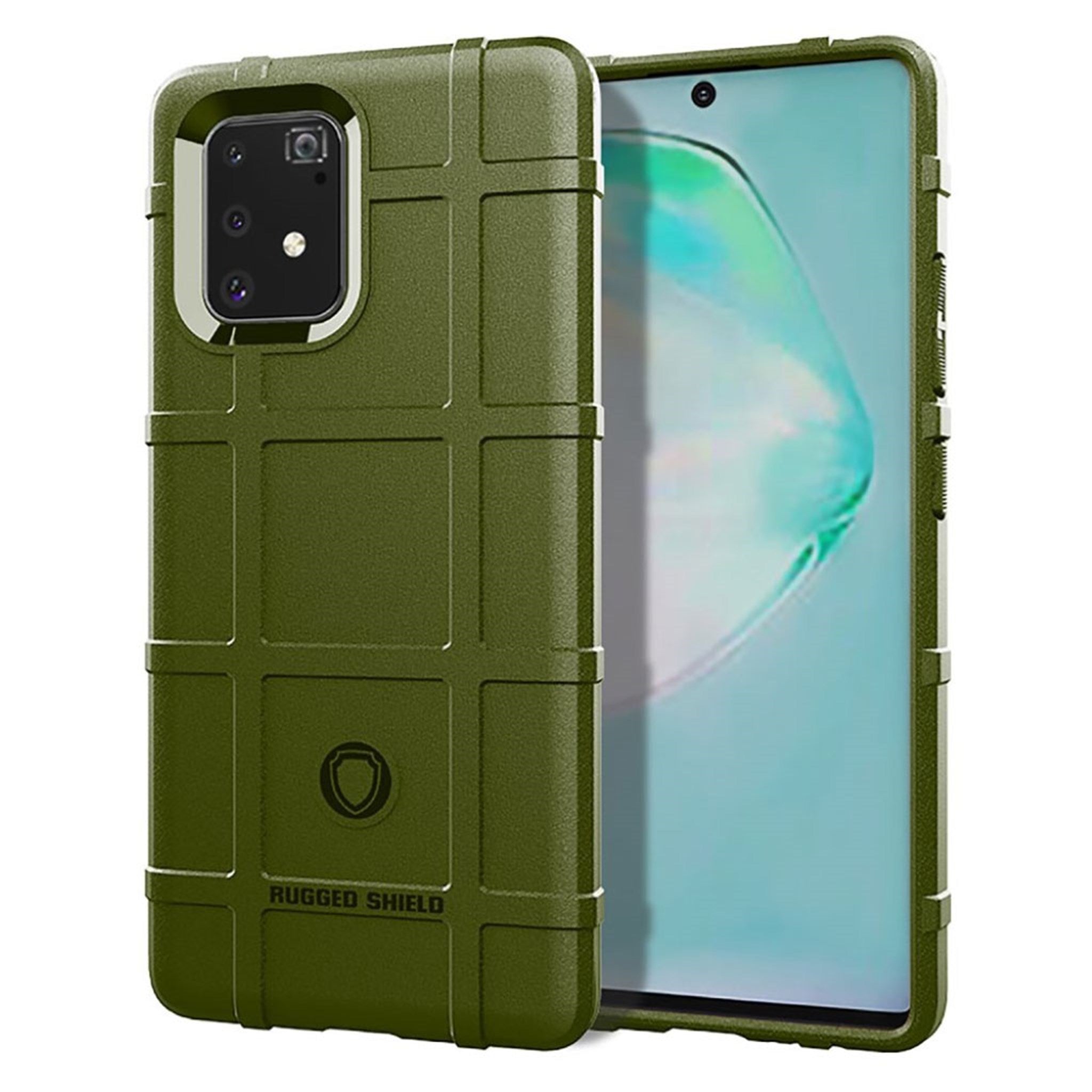 Rugged Shield case - Samsung Galaxy S10 Lite - Green