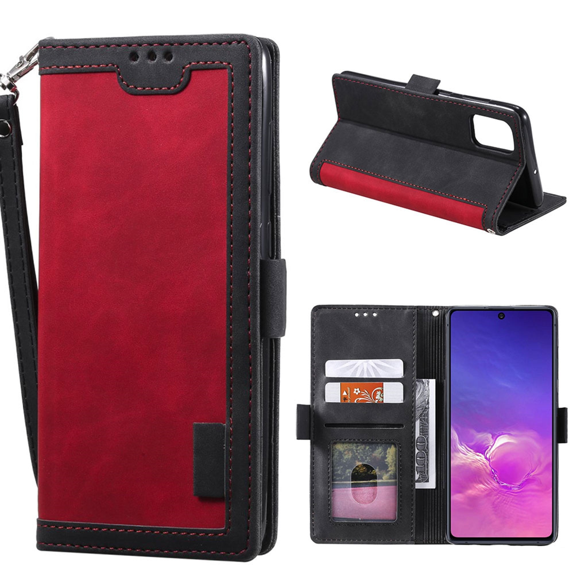 Surburbian Samsung Galaxy S10 Lite flip case - Red