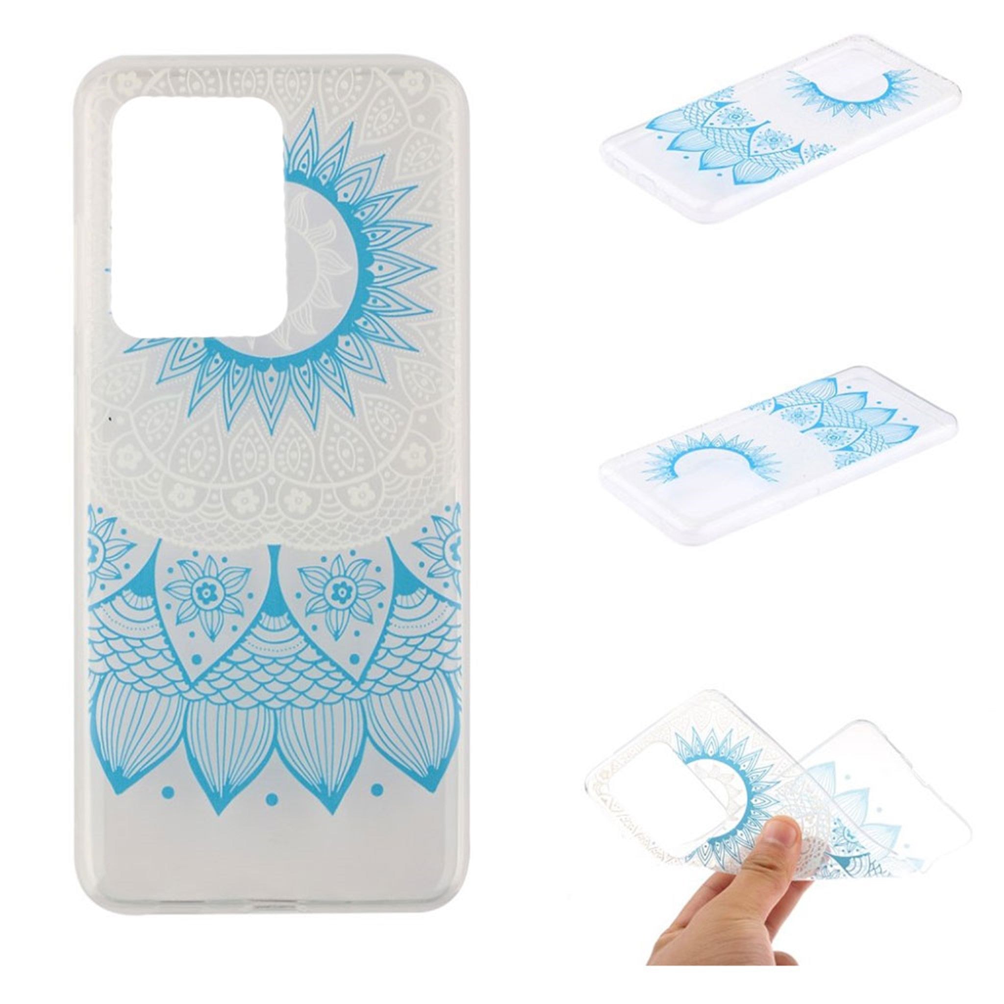 Deco Samsung Galaxy S20 Ultra case - Blue Flower