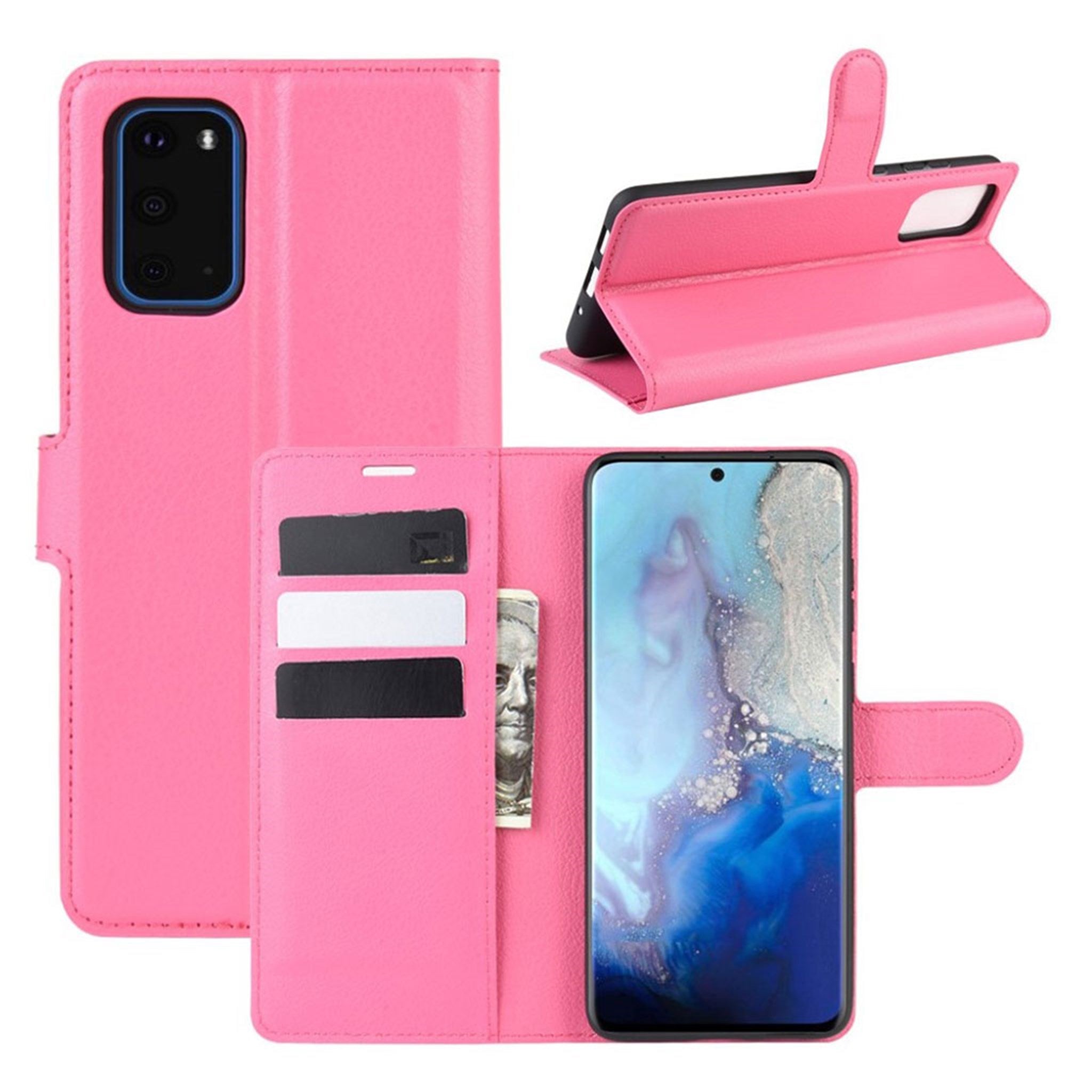 Classic Samsung Galaxy S20 flip case - Rose