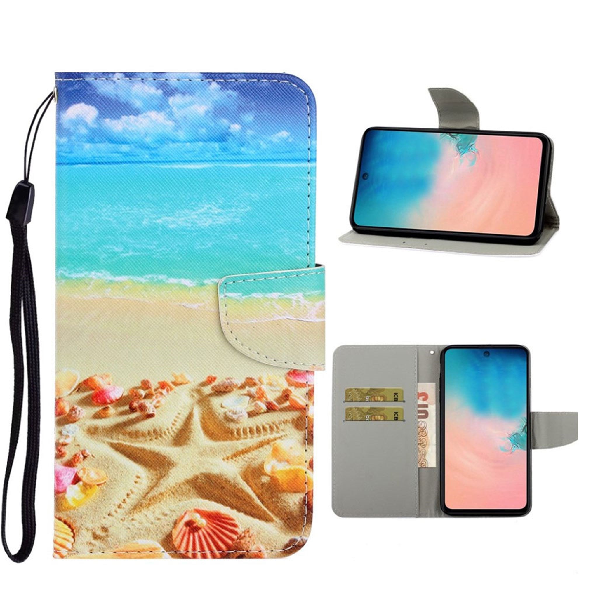 Wonderland Samsung Galaxy S20 flip case - Beach