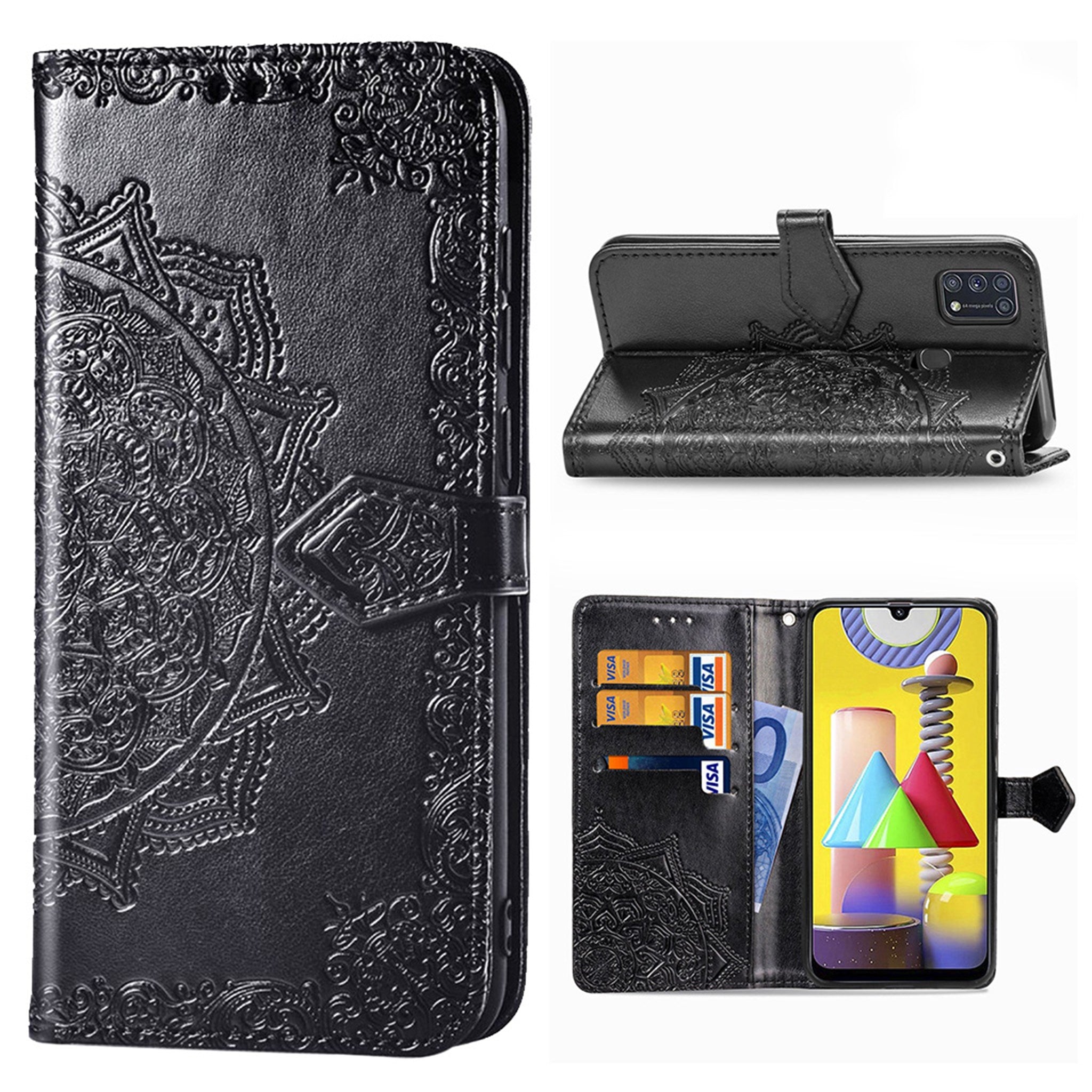 Mandala Samsung Galaxy M31 Flip case - Black