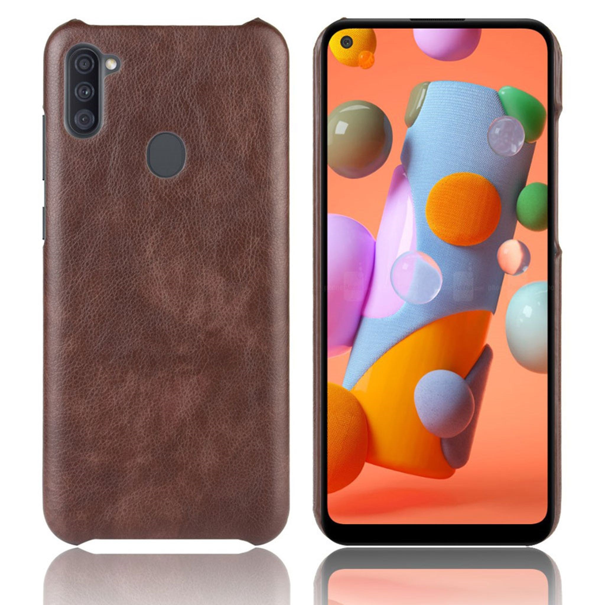 Prestige case - Samsung Galaxy A11 - Brown