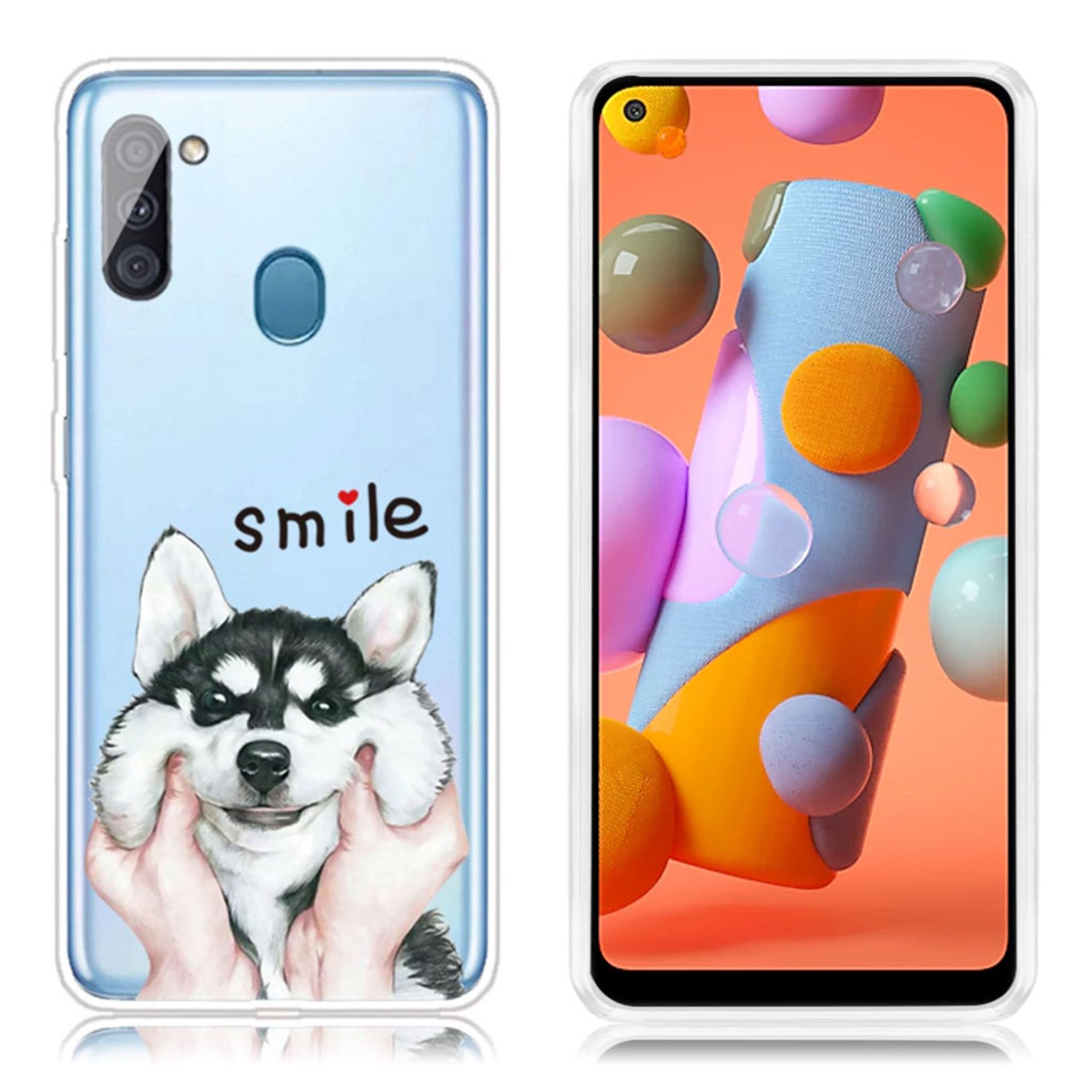 Deco Samsung Galaxy A11 case - Dog