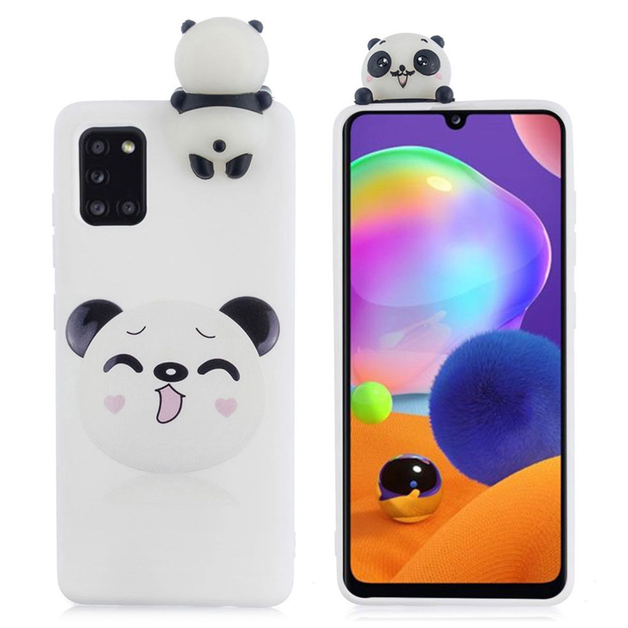 Cute 3D Samsung Galaxy A41 case - Panda