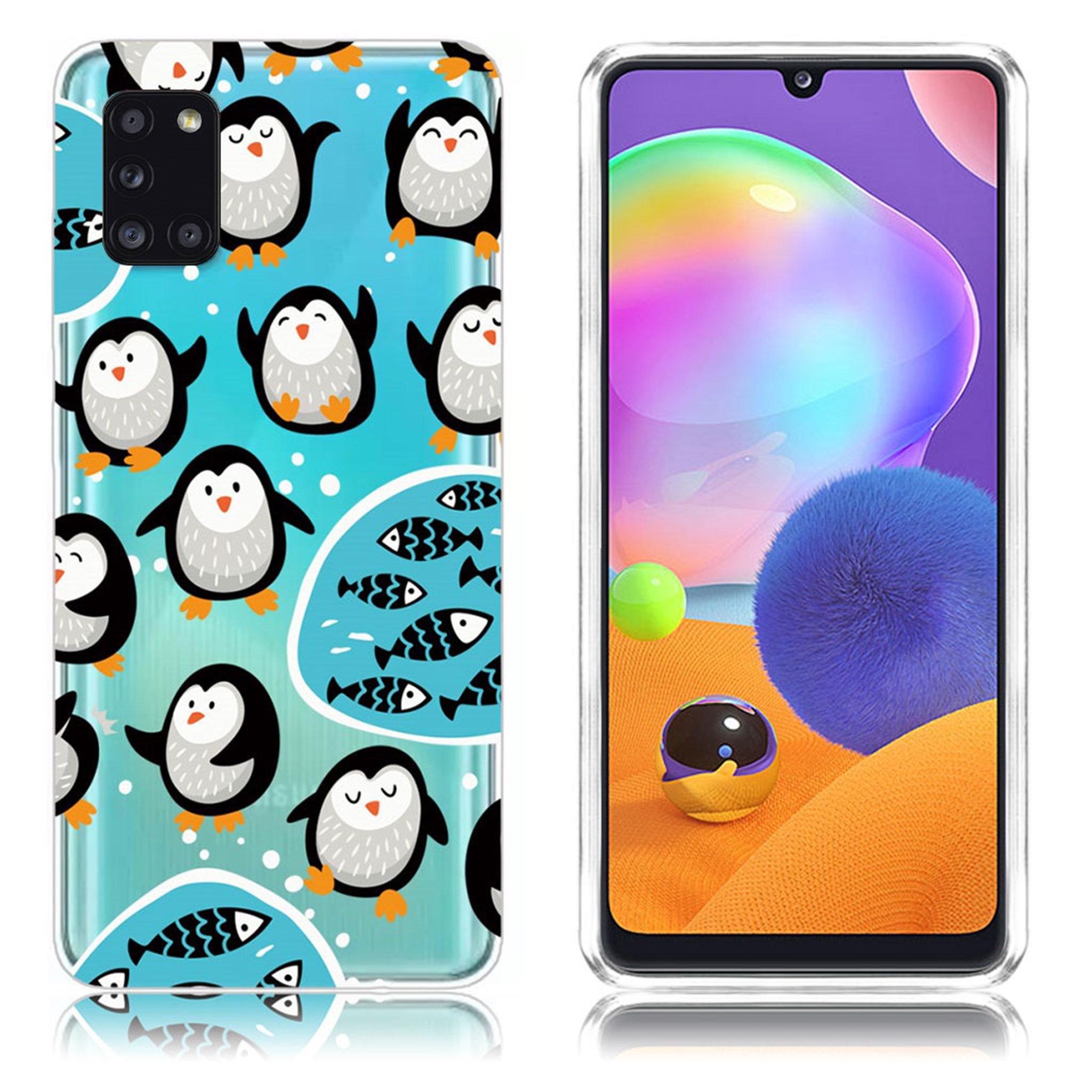 Deco Samsung Galaxy A31 case - Penguin
