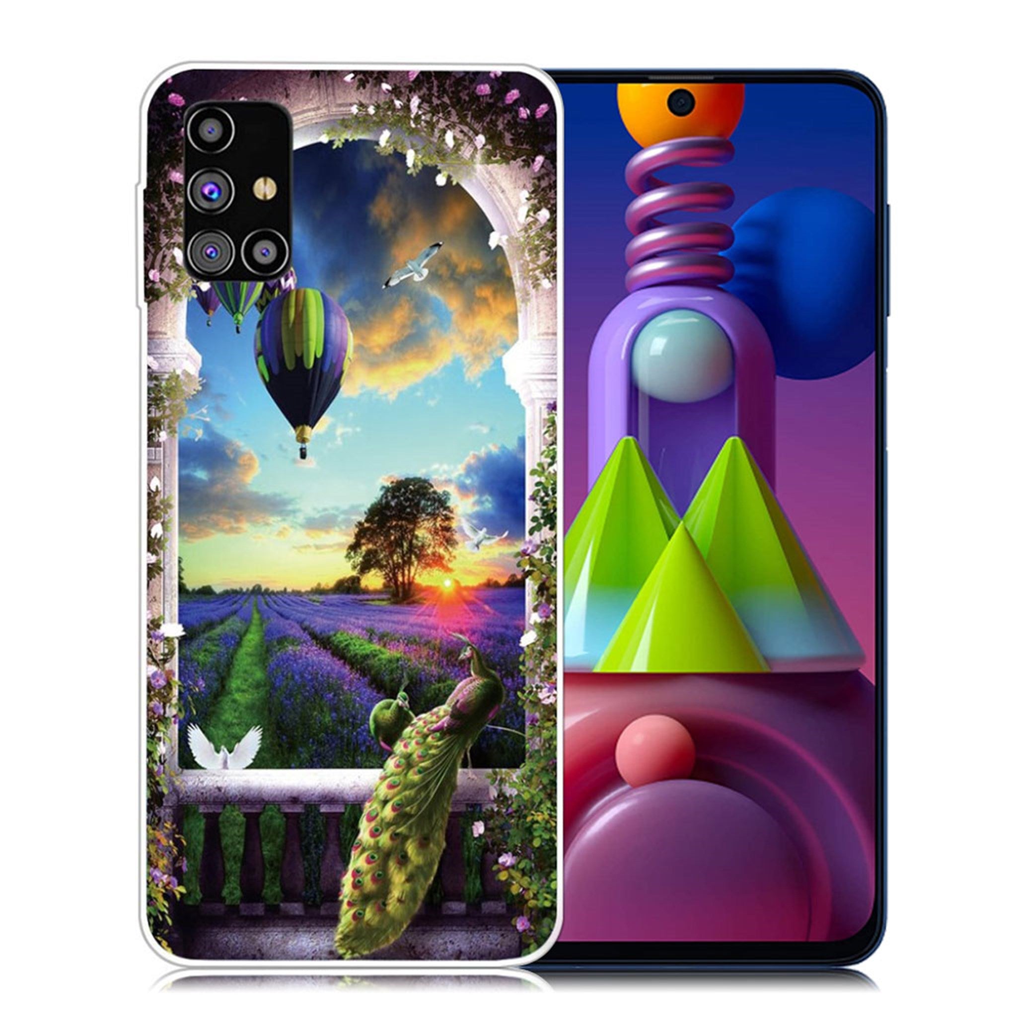 Deco Samsung Galaxy M51 case - Hot Balloon