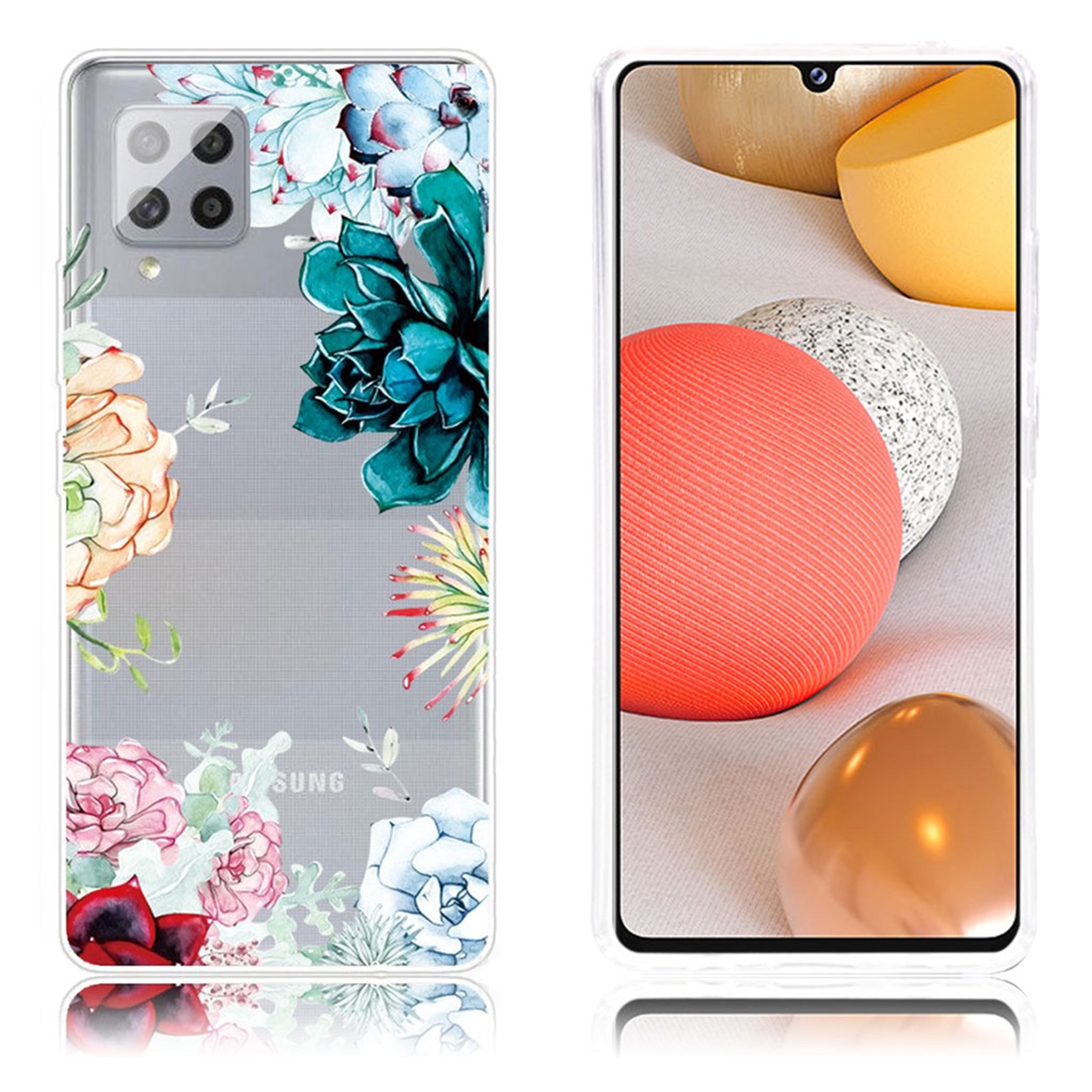 Deco Samsung Galaxy A42 5G case - Flower