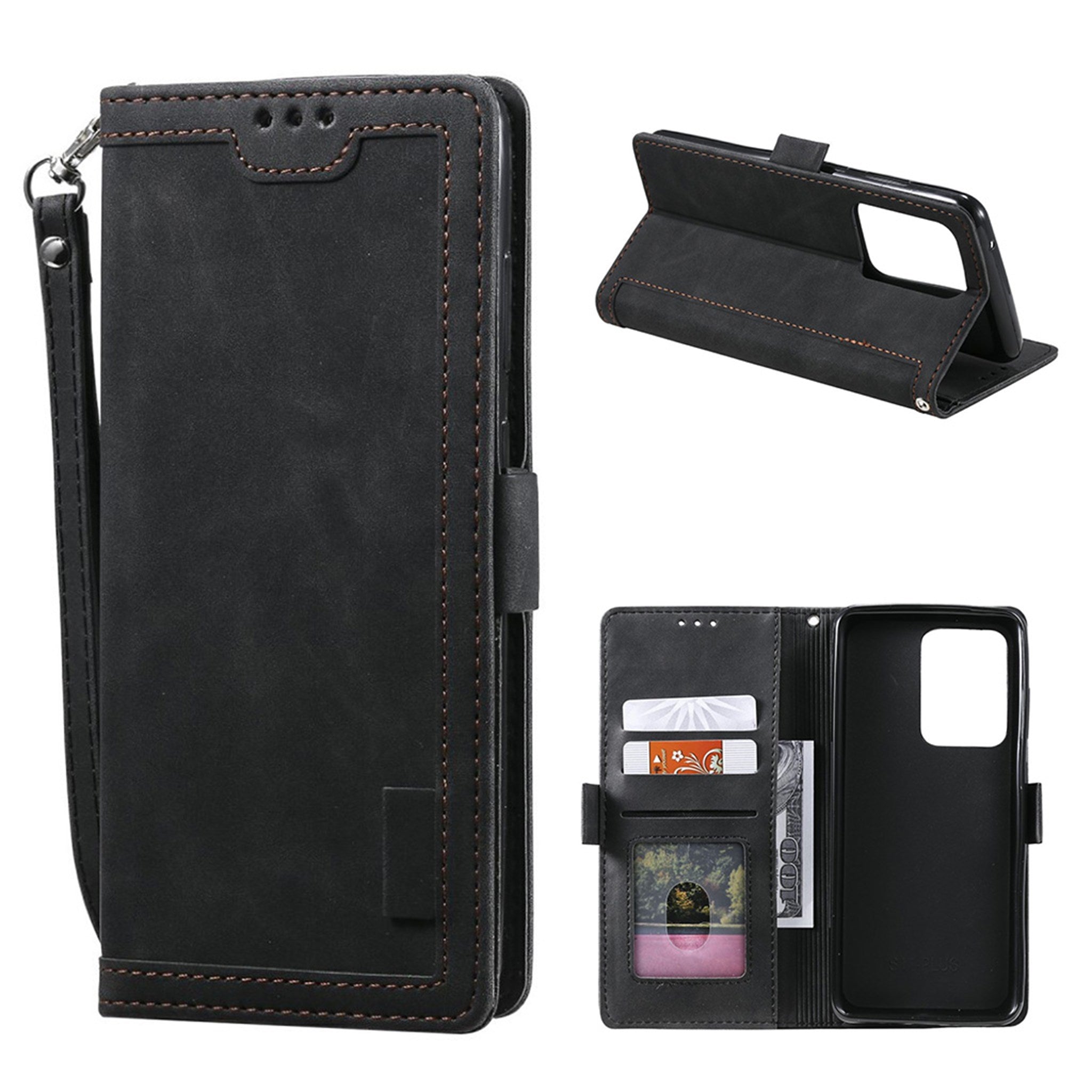 Surburbian Samsung Galaxy S21 Ultra flip case - Black