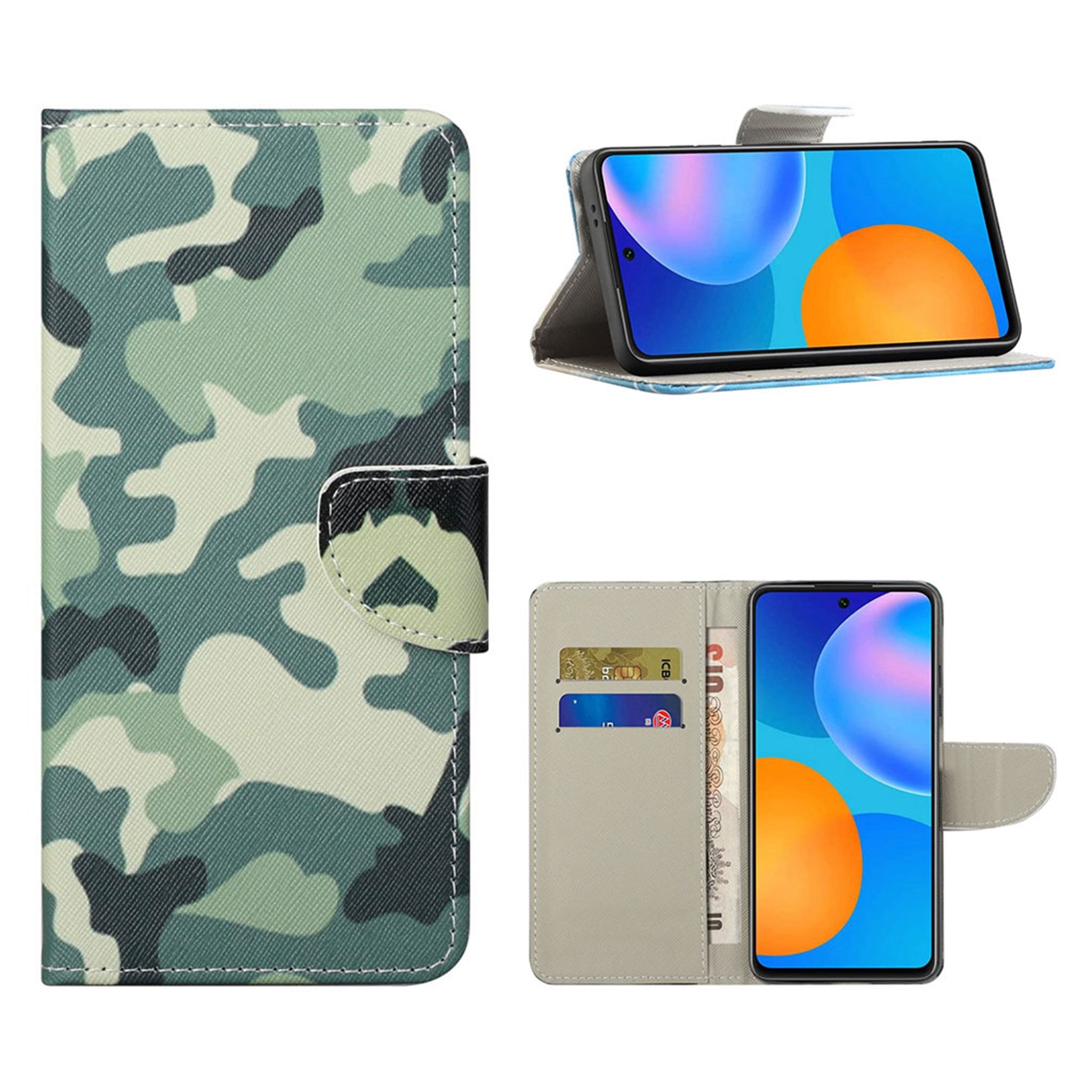 Wonderland Samsung Galaxy S21 FE flip case - Camouflage