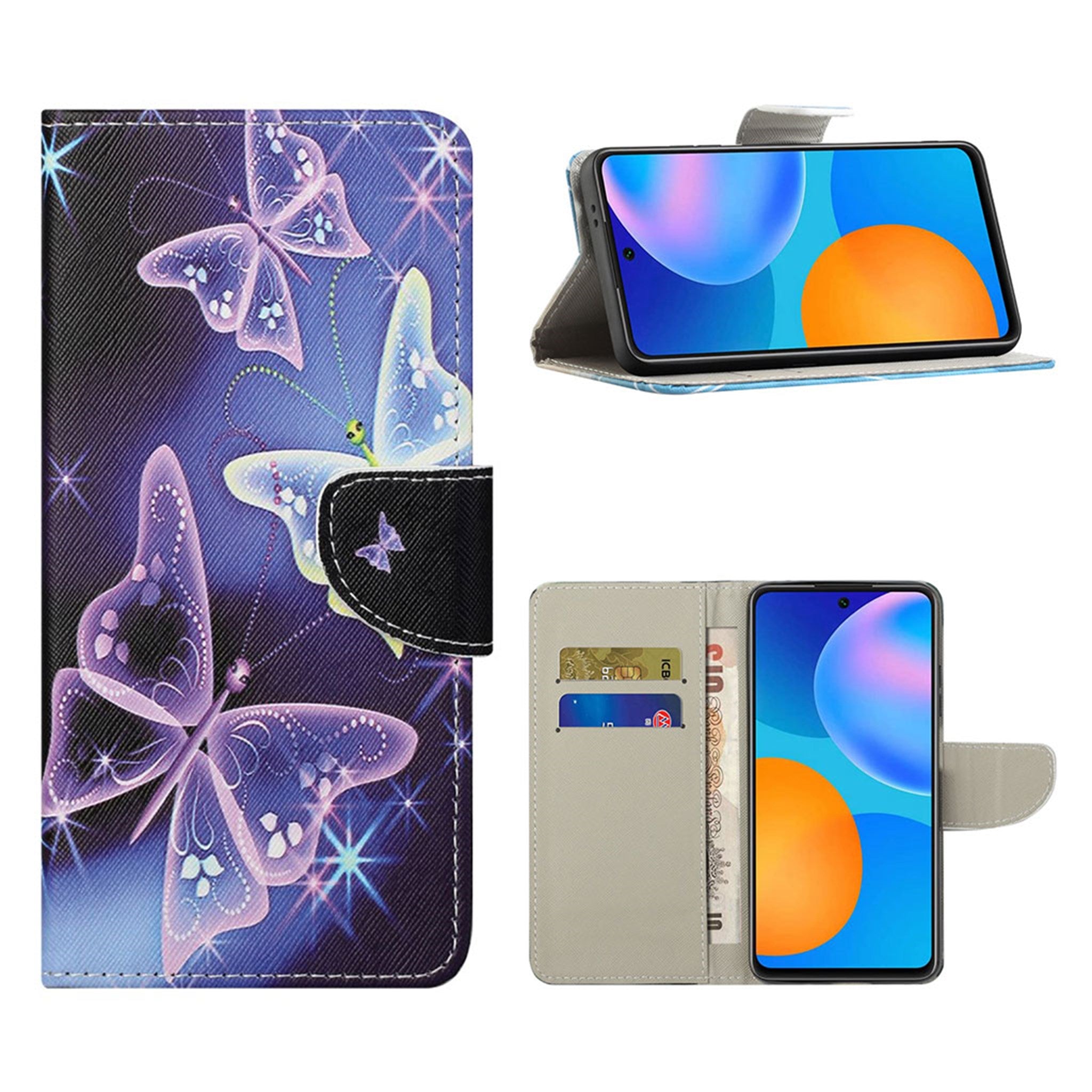 Wonderland Samsung Galaxy S21 FE flip case - Sparkle Butterfly